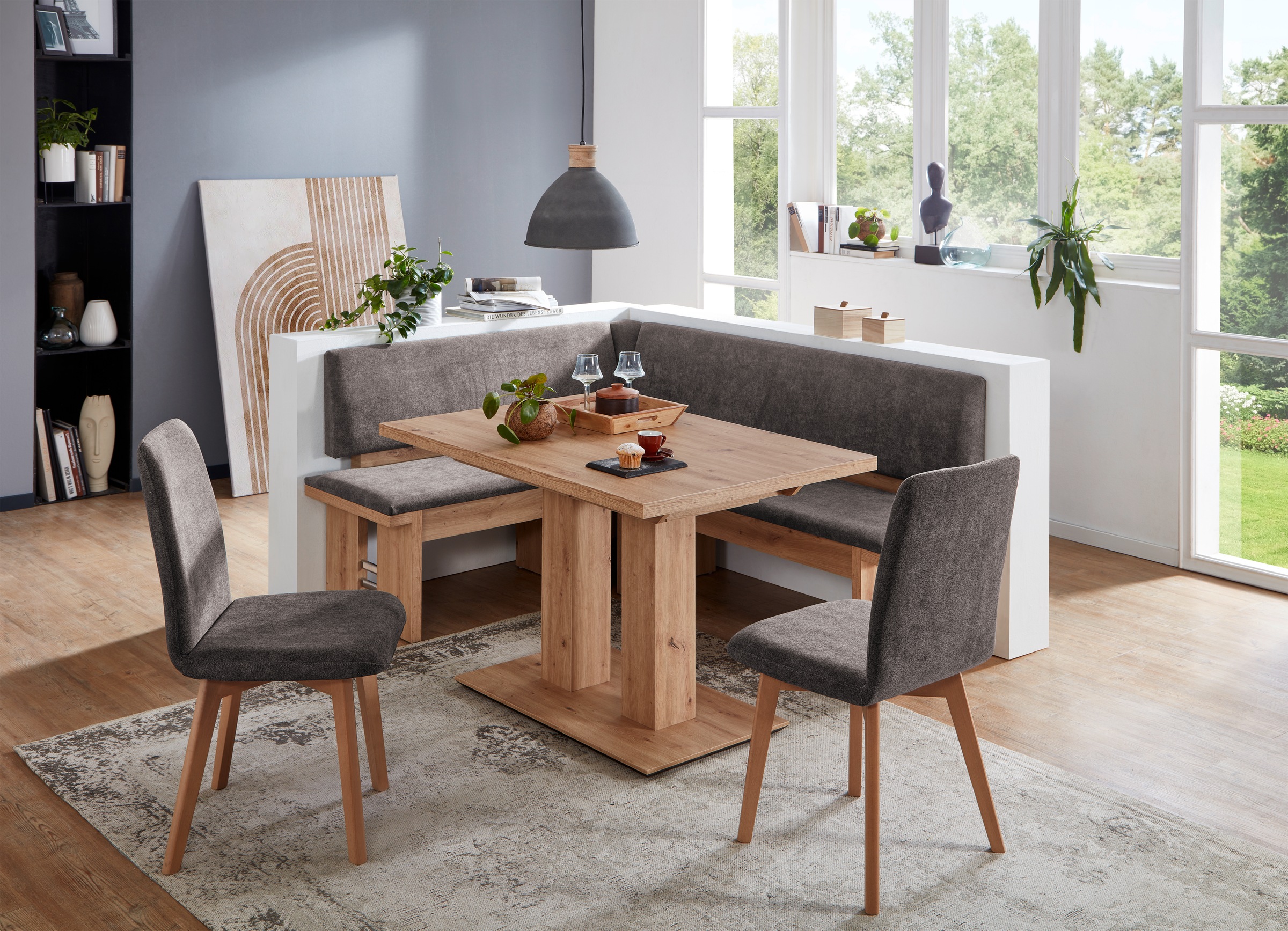 massivline&more 4-Fußstuhl »Enns, Stuhl, Esszimmerstuhl, Küchenstuhl« () 2 günstig online kaufen