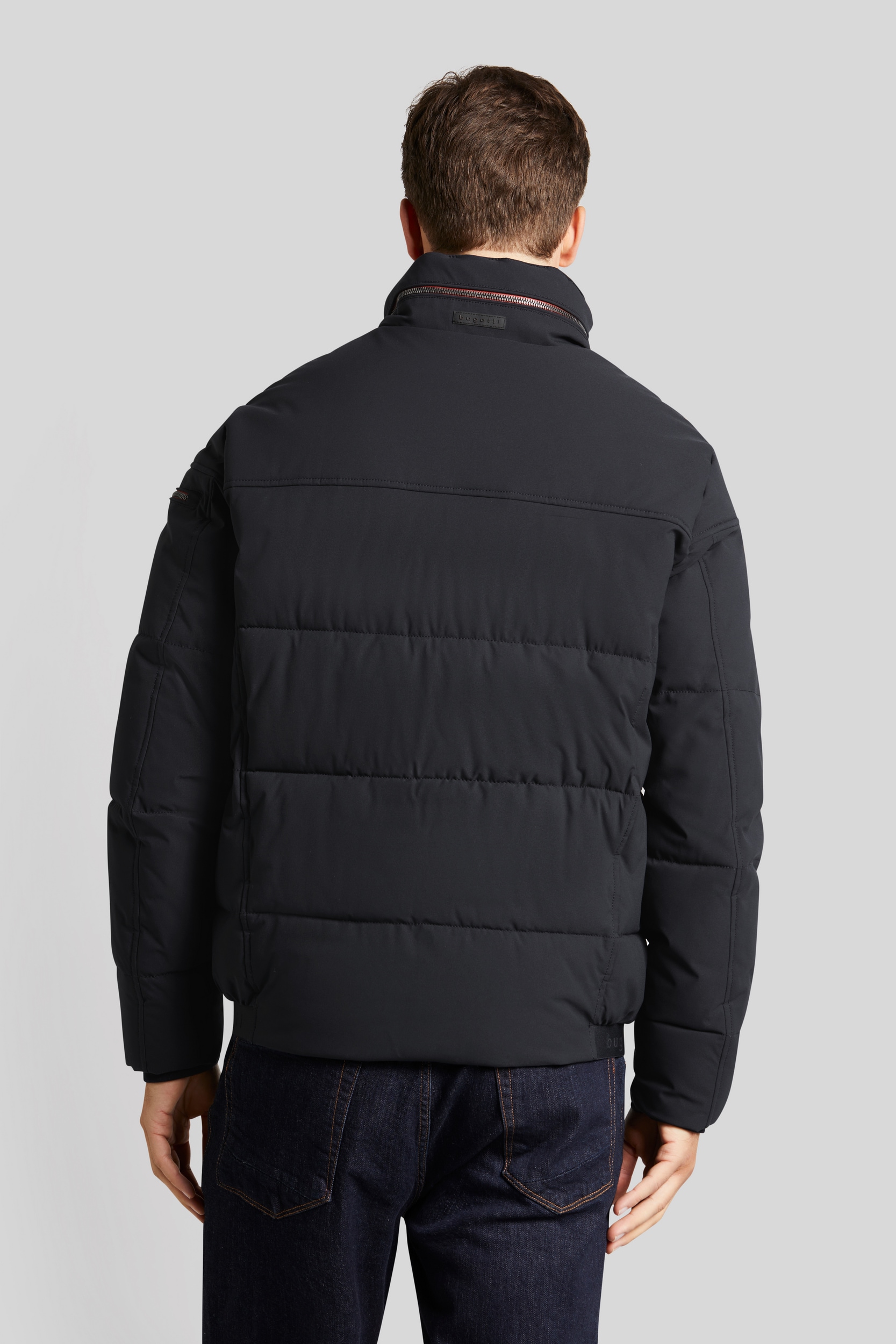 bugatti Blouson, ohne Kapuze, mit breitem Steppbild