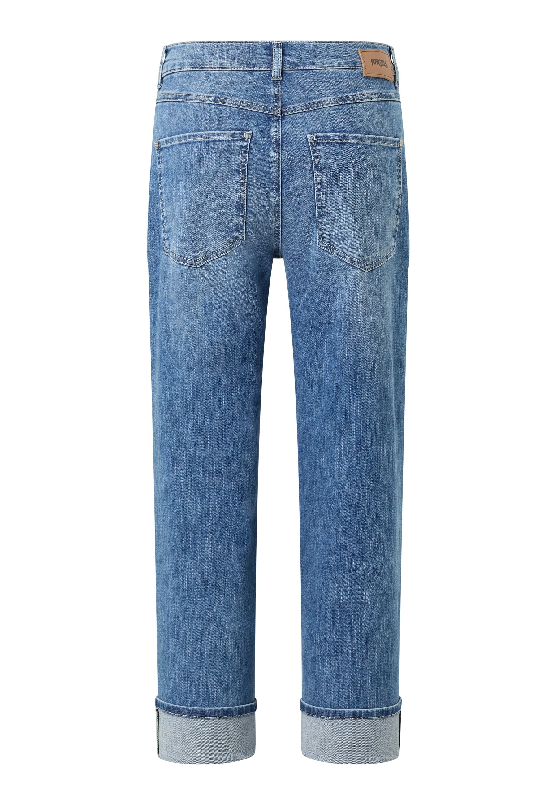 ANGELS Relax-fit-Jeans »LIBERTA TURN UP« Relaxed fit, aus Baumwollmischung, mit großen Vordertaschen