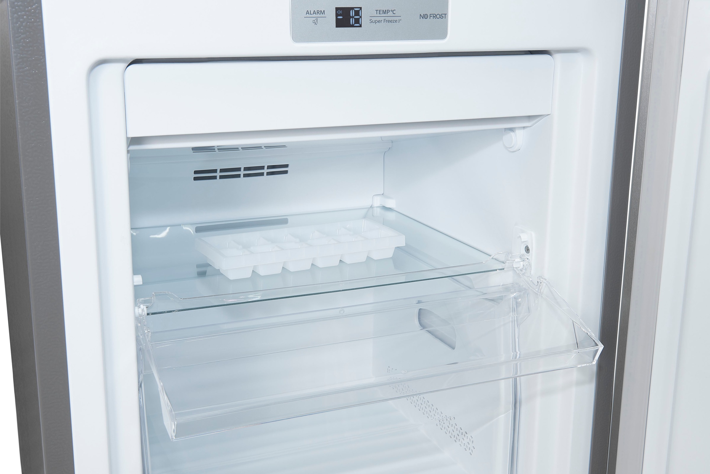 exquisit Gefrierschrank »GS231-NF-H-010E inoxlook«, 143,4 cm hoch, 56 cm breit