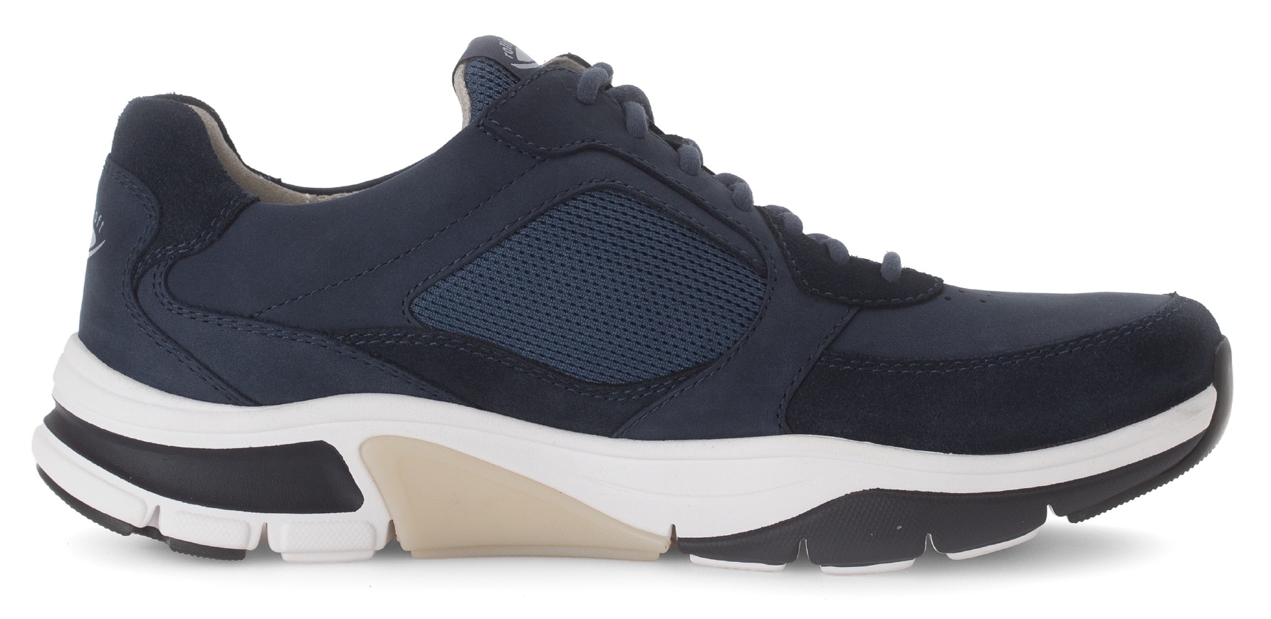 Gabor Rollingsoft Keilsneaker  , Freizeitschuh, Halbschuh, Schnürschuh mit Logo an der Ferse, G-Weite