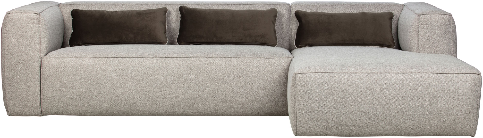 WOOOD Ecksofa »Bean«, mit Ottomane, inklusive Kissen, Breite 305 cm