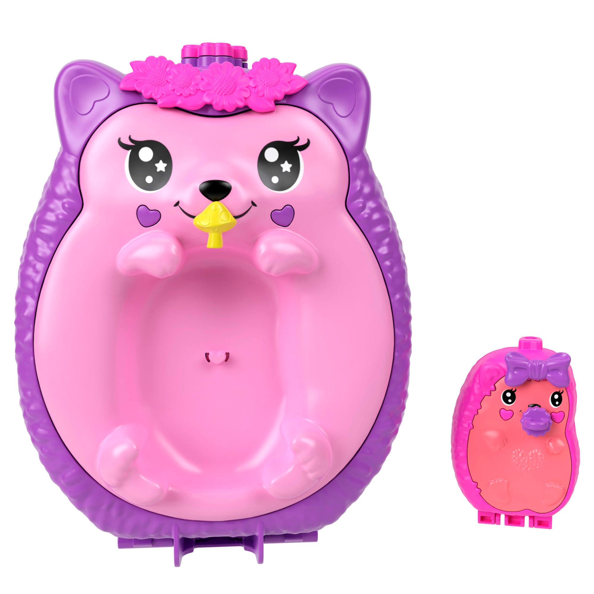 Polly Pocket Spielwelt »Igel-Mama & Baby Schatulle«