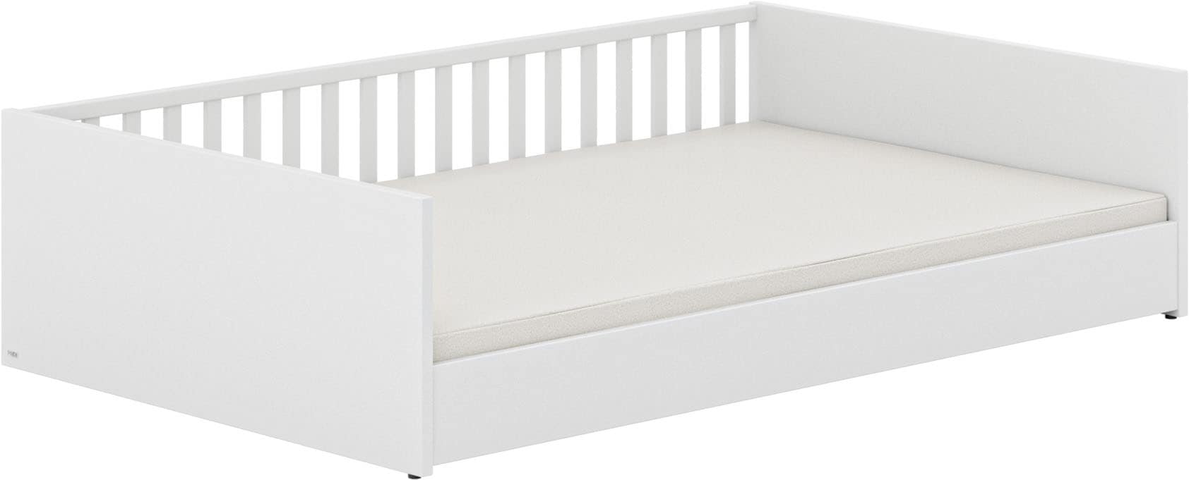 PAIDI Kinderbett »LITTLE FLO, vom Baby bis zum Teeni, in mehreren Farben und Breiten«, (Breite/Länge: 90x200cm + 120X200cm +140x200cm), umbaubar zum Kinder- oder Jugendbett, Bodenbett auch als Sofa nutzbar