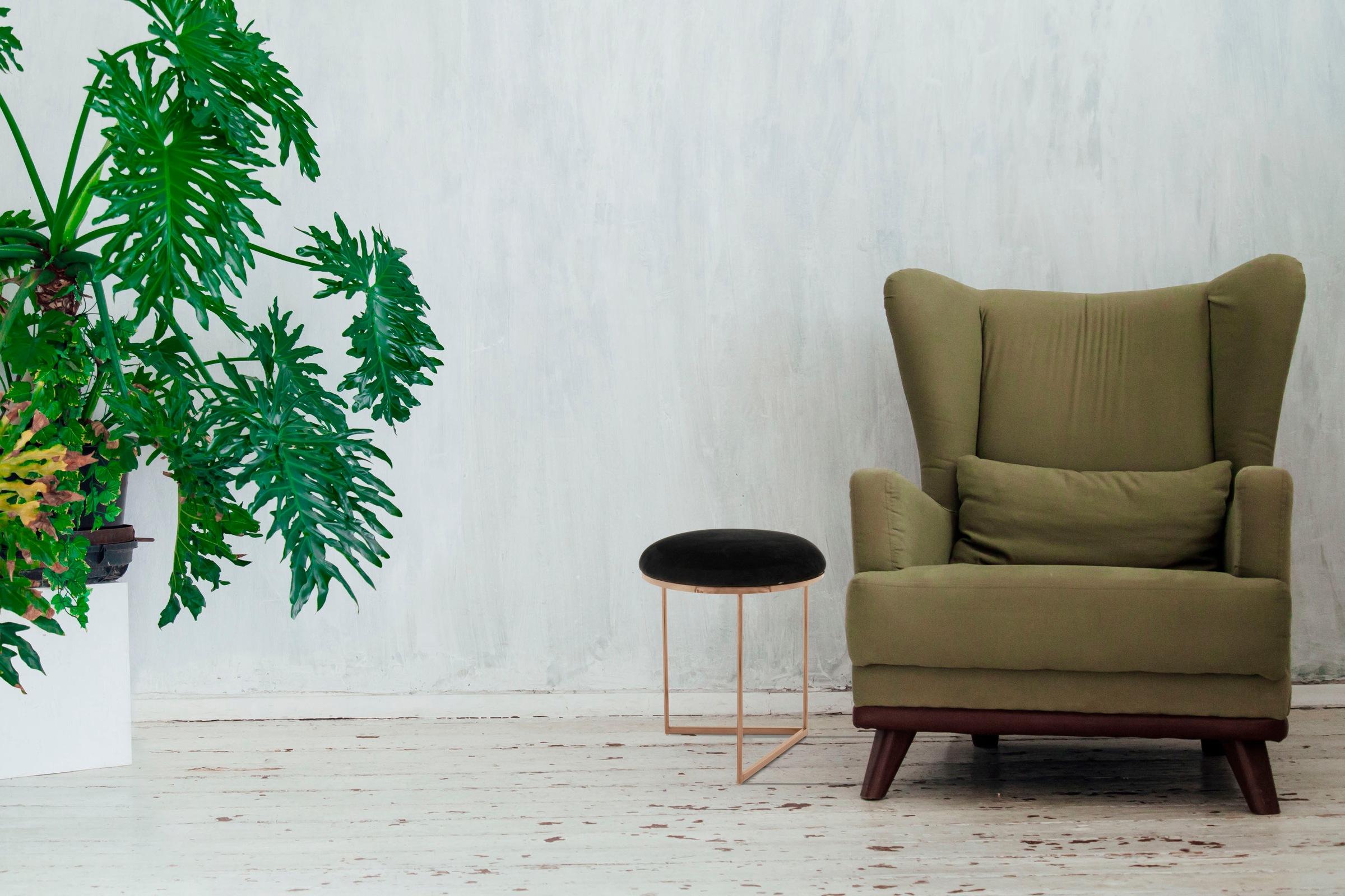 Kayoom Sitzhocker »Hocker Wynona 325, in stilvollem Design, mit dreieckiger günstig online kaufen
