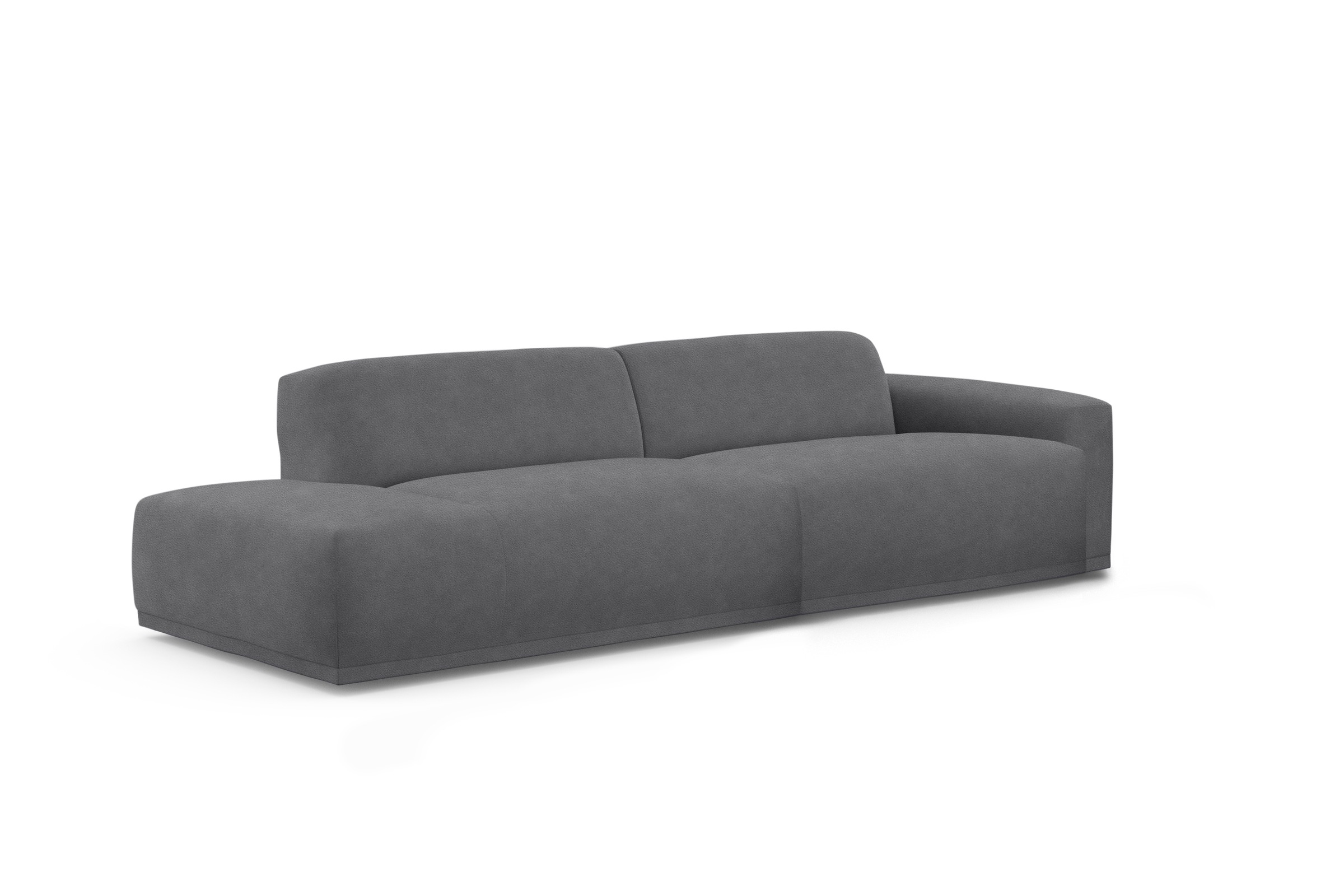 TRENDMANUFAKTUR Big-Sofa »Braga, mit hochwertigem Kaltschaum, Megasofa, in Cord erhältlich« modernes Big-Sofa, Couch mit hohem Sitzkomfort, 277/72/107 cm (B/H/T)
