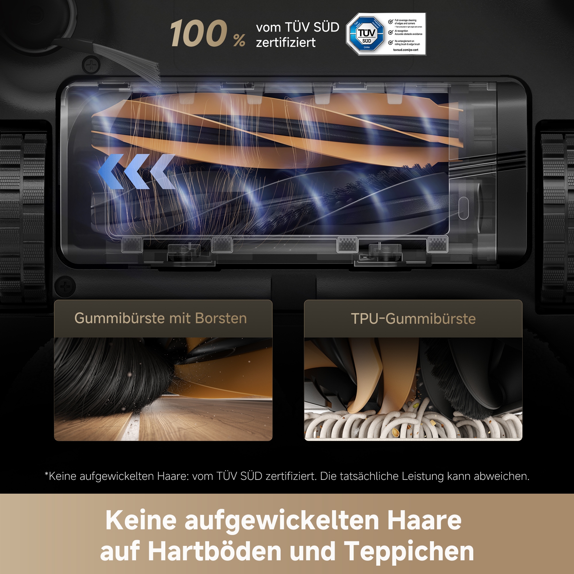 Dreame Saugroboter »L40s Pro Ultra, mit Wischfunktion«, 19.000Pa Saugkraft, Hindernisüberwindung (bis zu 4cm), Kamera mit KI
