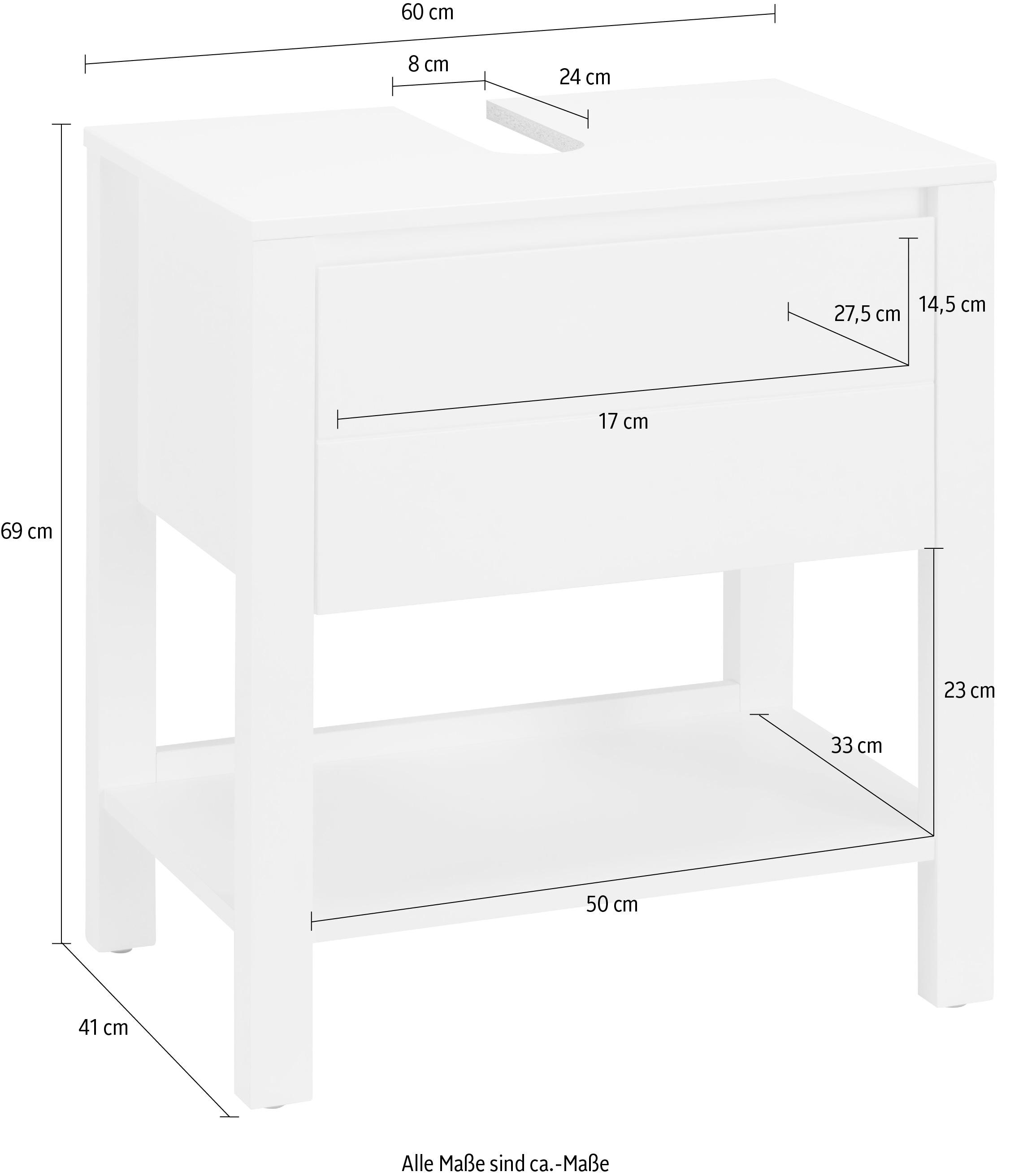 60 im Home Waschbeckenunterschrank kaufen affaire »Kaika«, cm Breite Online-Shop