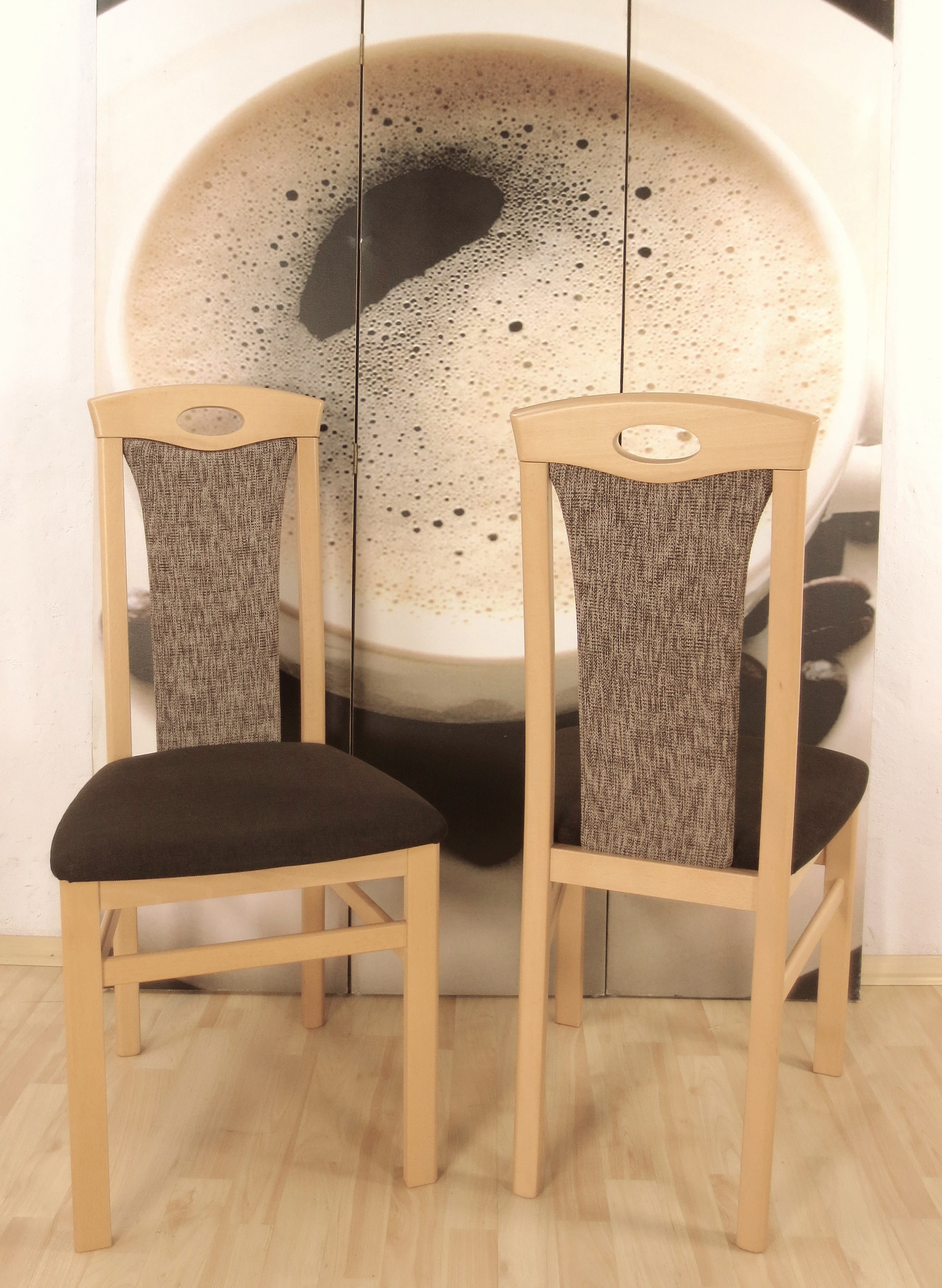 Home affaire 4-Fußstuhl »Kasia« (Set) 2 Stk. günstig online kaufen