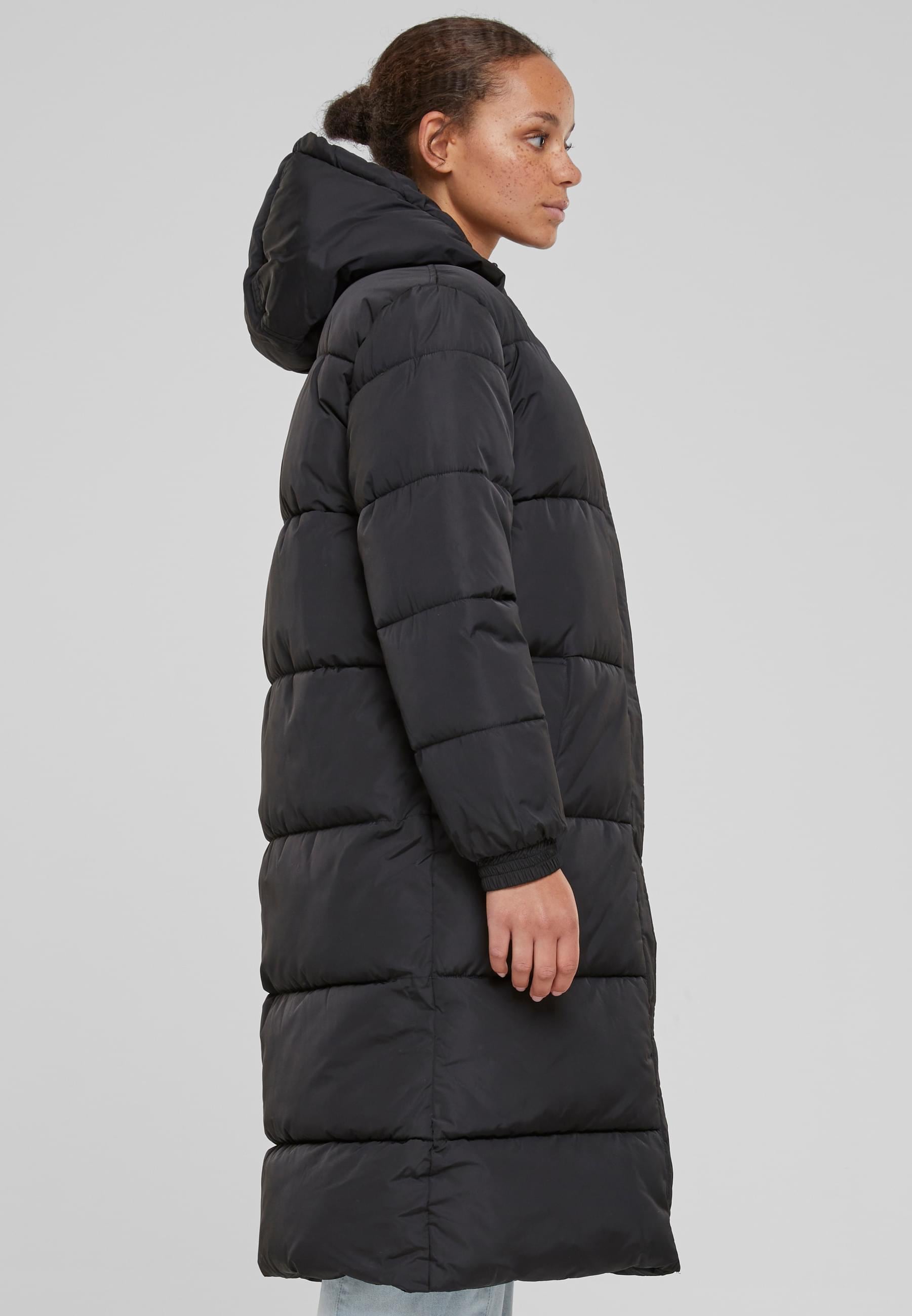 Karl Kani Winterjacke »Karl Kani Damen KW233-030-2 KK Og Hooded Long Puffer Coat« 1 Stk. tlg. mit Kapuze