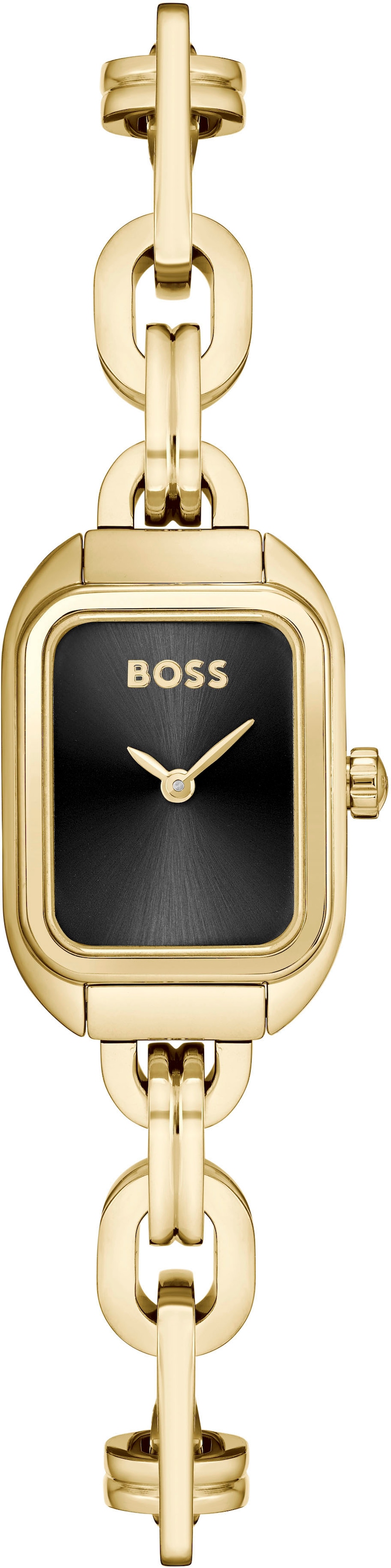 BOSS Quarzuhr »HAILEY«, Damenuhr, Armbanduhr, analog, Edelstahlarmband