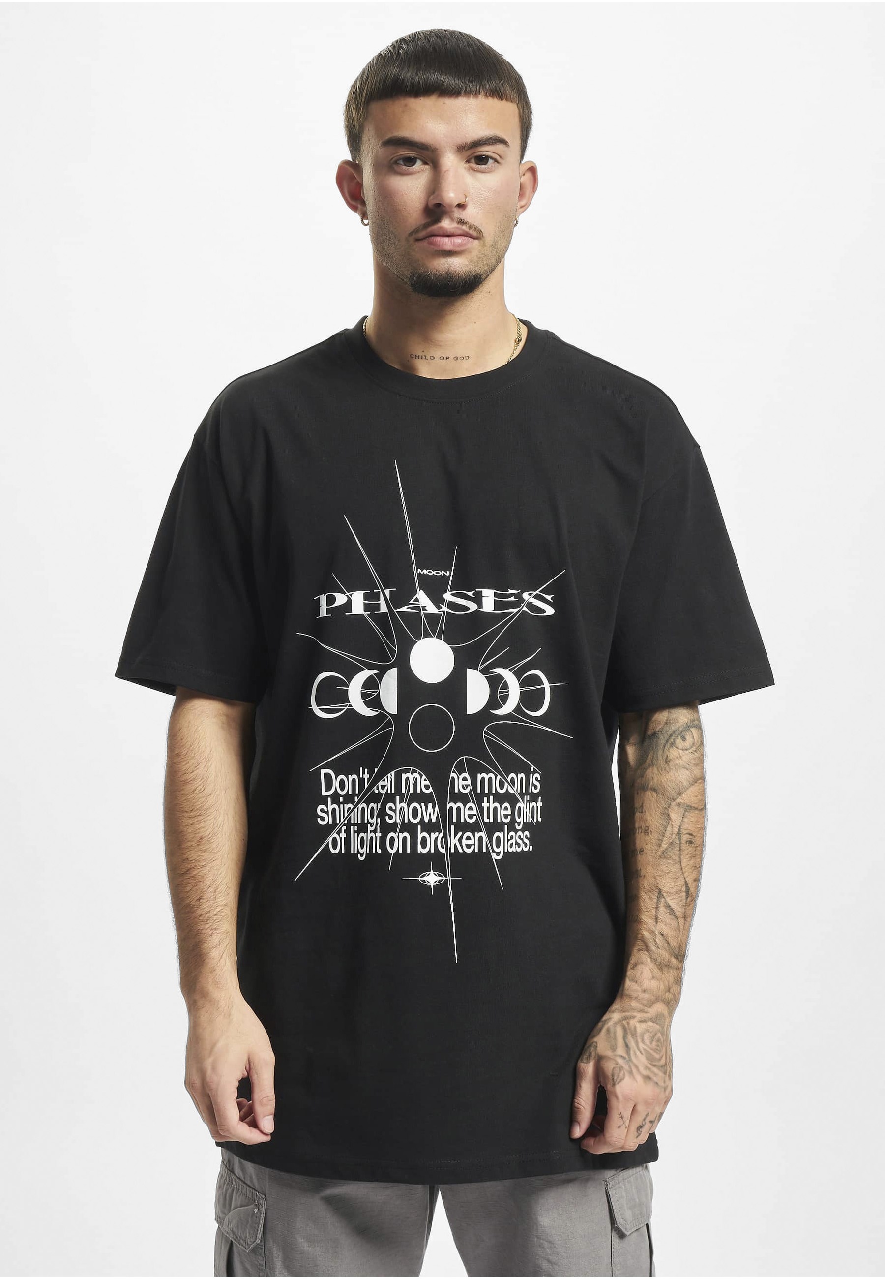 Upscale by Mister Tee Kurzarmshirt »Upscale by Mister Tee Unisex Moon Phases Tee« 1 Stk.