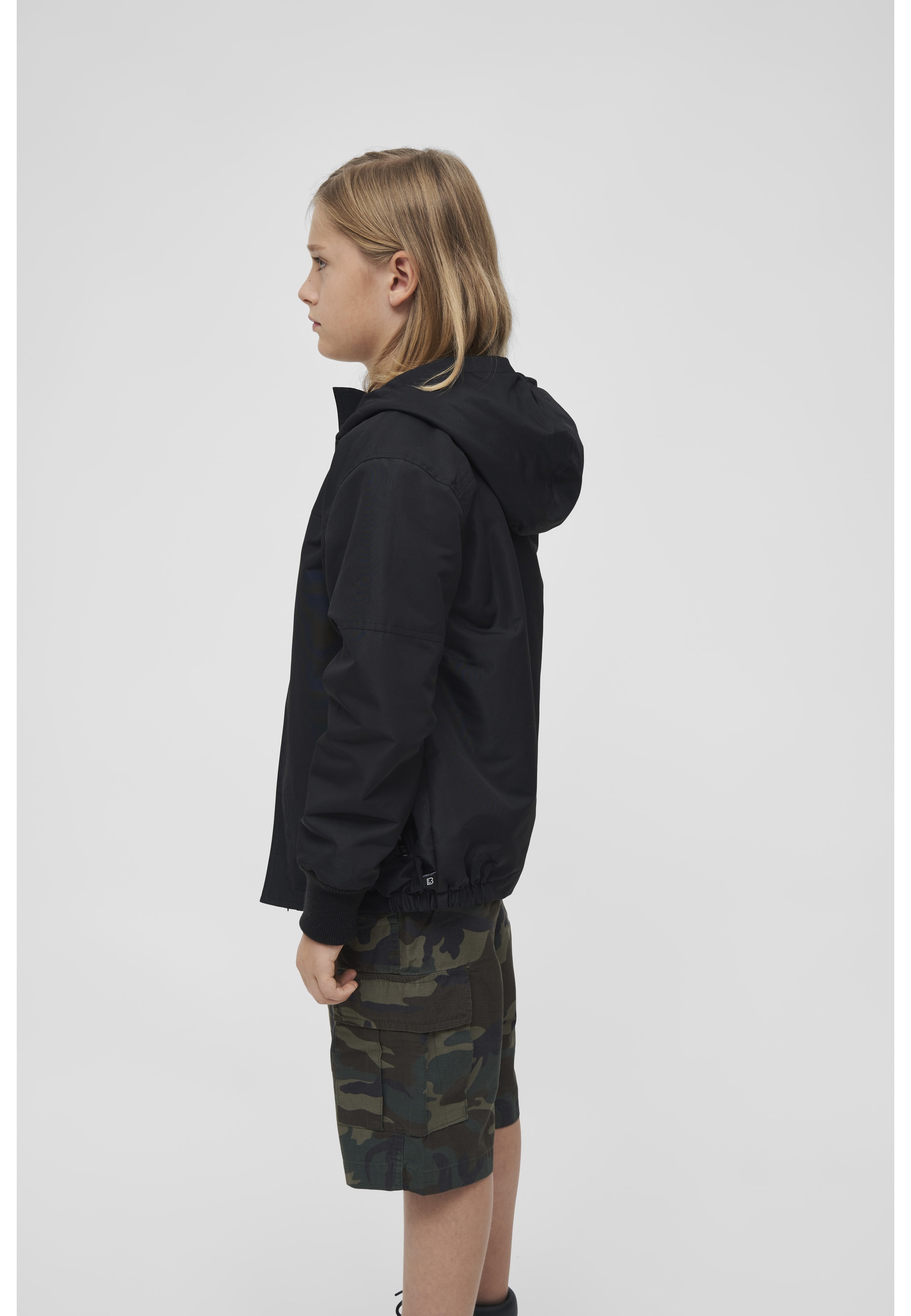 Brandit Allwetterjacke »Brandit Unisex Kids Windbreaker Frontzip« 1 Stk. tlg. mit Kapuze