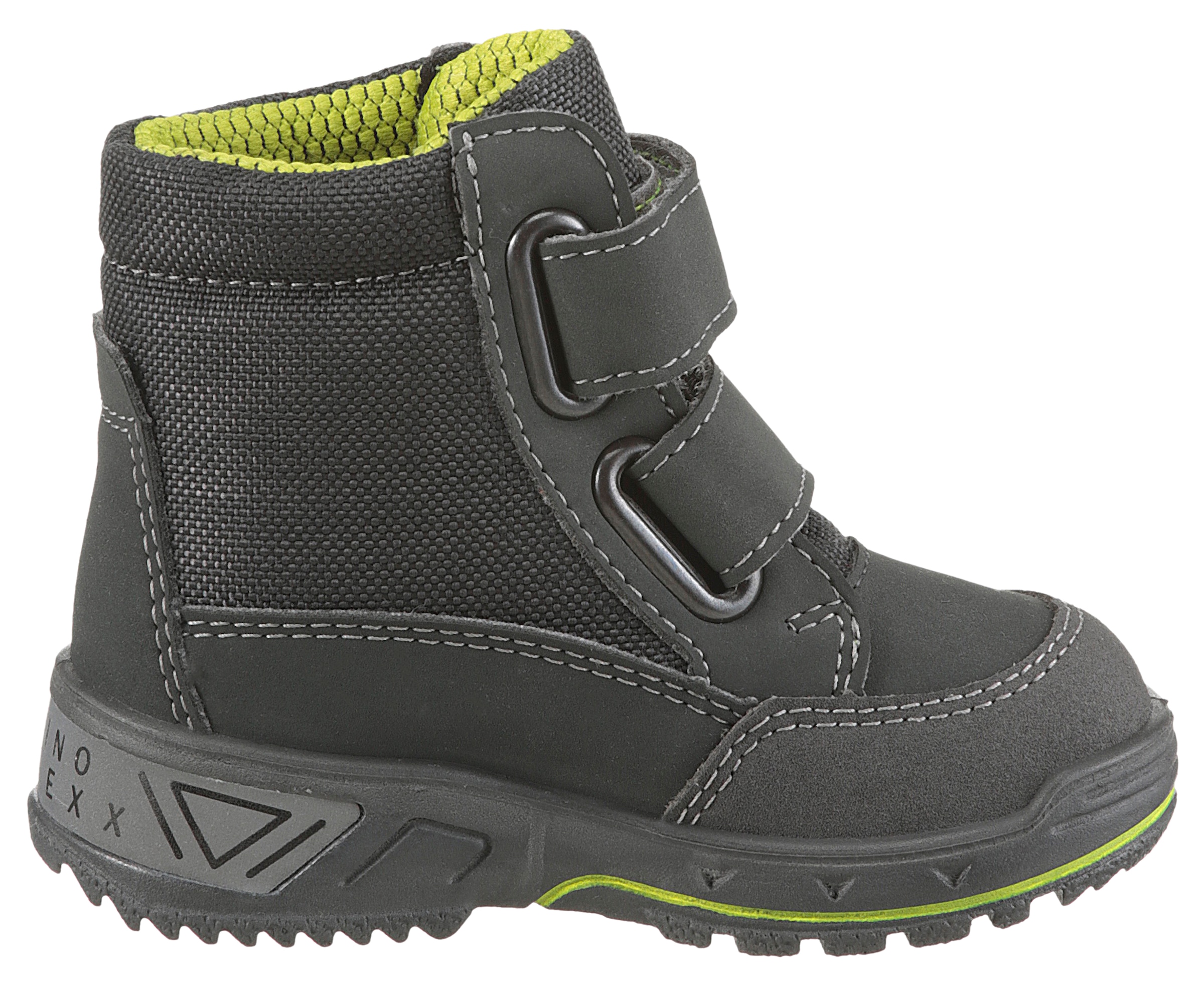 PEPINO by RICOSTA Winterstiefel »Draki WMS: mittel«  Klettschuh mit Sympatex, Lauflernschuh, Größenschablone zum Download