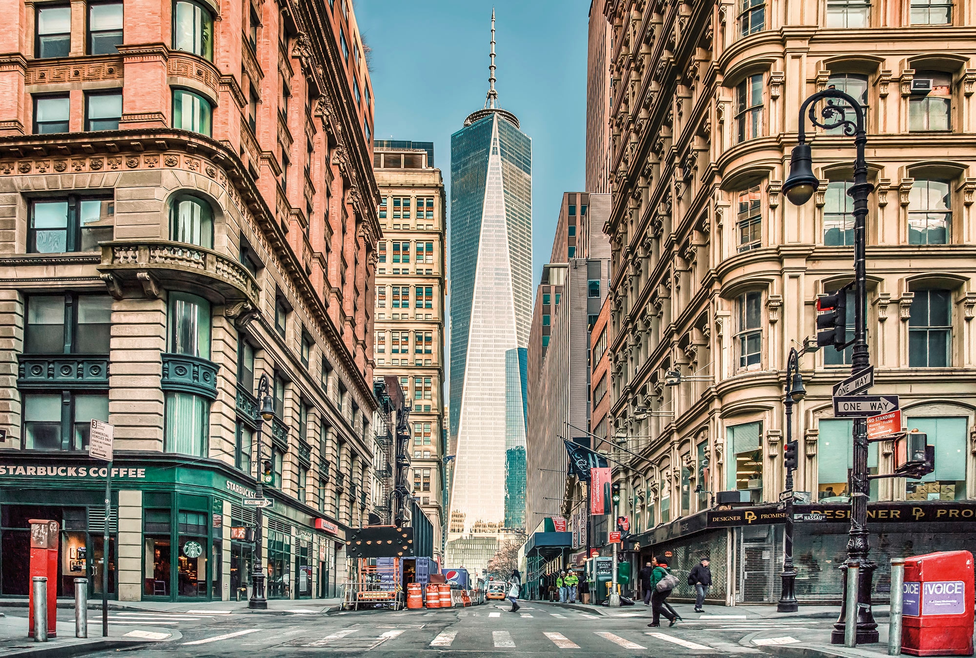 Komar Fototapete »Vlies - Downtown - Größe 368 x 248 cm« bedruckt glatt Woh günstig online kaufen