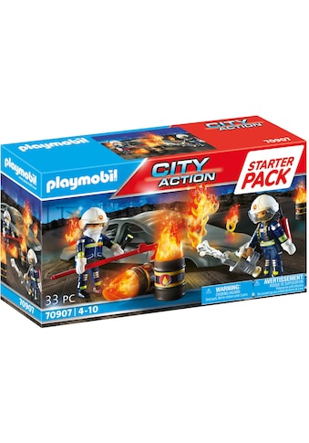 Playmobil® Konstruktions-Spielset »Starter Pack Feuerwehrübung (70907), City Action«,... kaufen