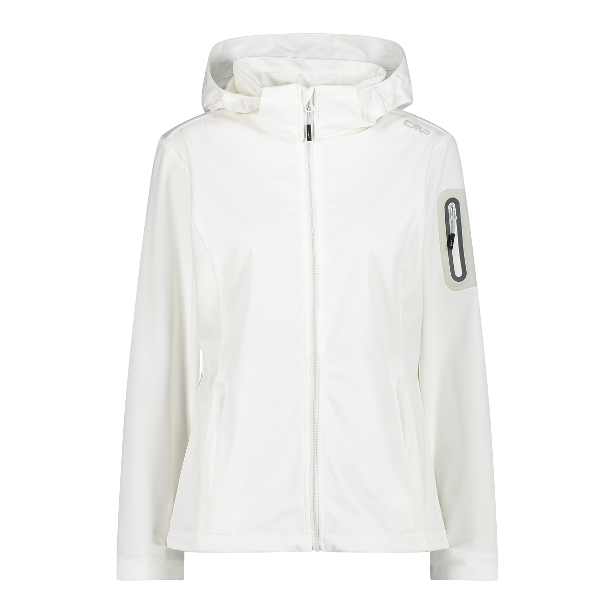 CMP Softshelljacke, mit Kapuze, Atmungsaktiv & Windabweisend & Wasserabweisend