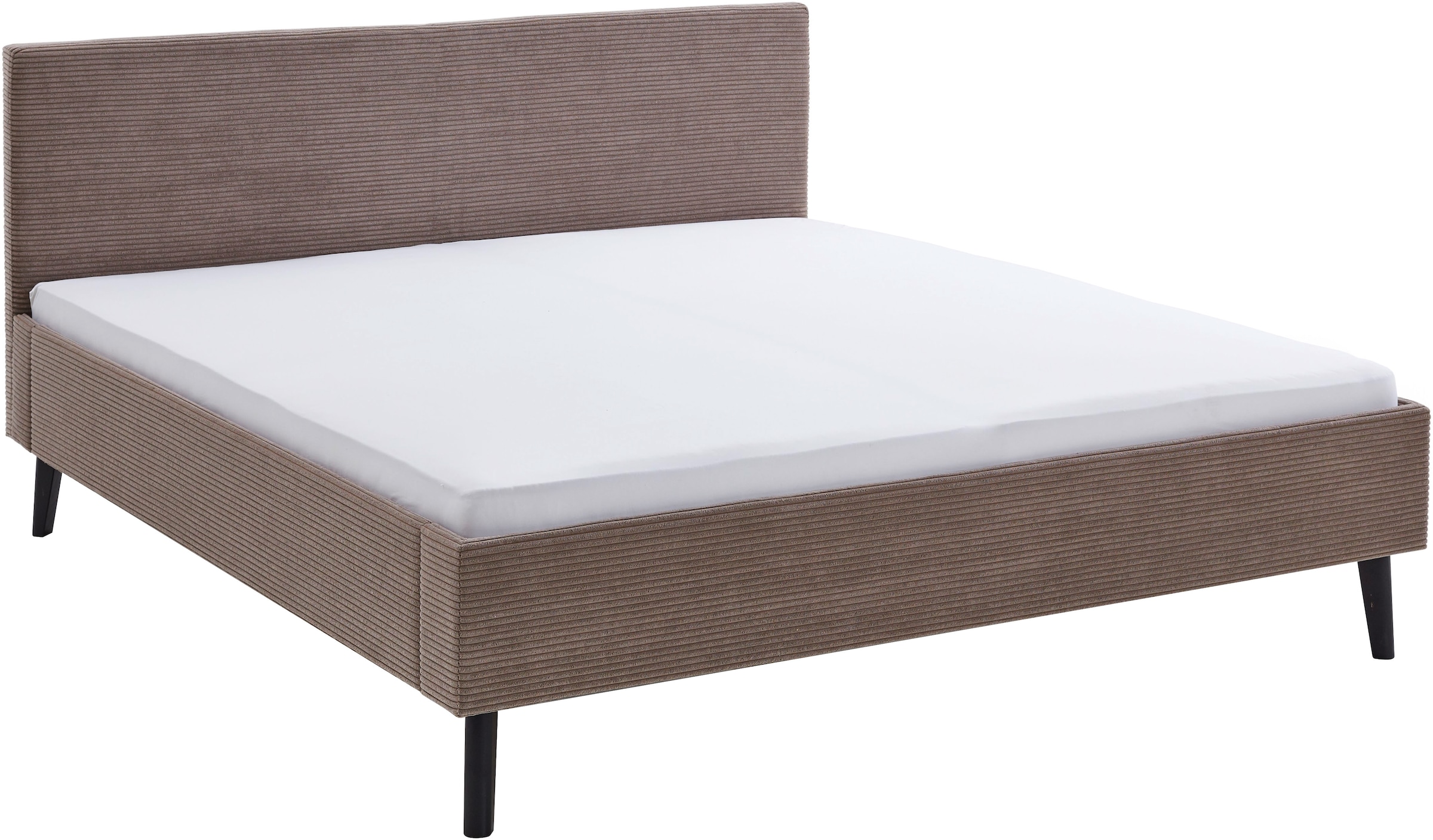 meise.möbel Polsterbett »Avola«, erhältlich in den Breiten 140 & 180cm, Bezugsstoff Cord