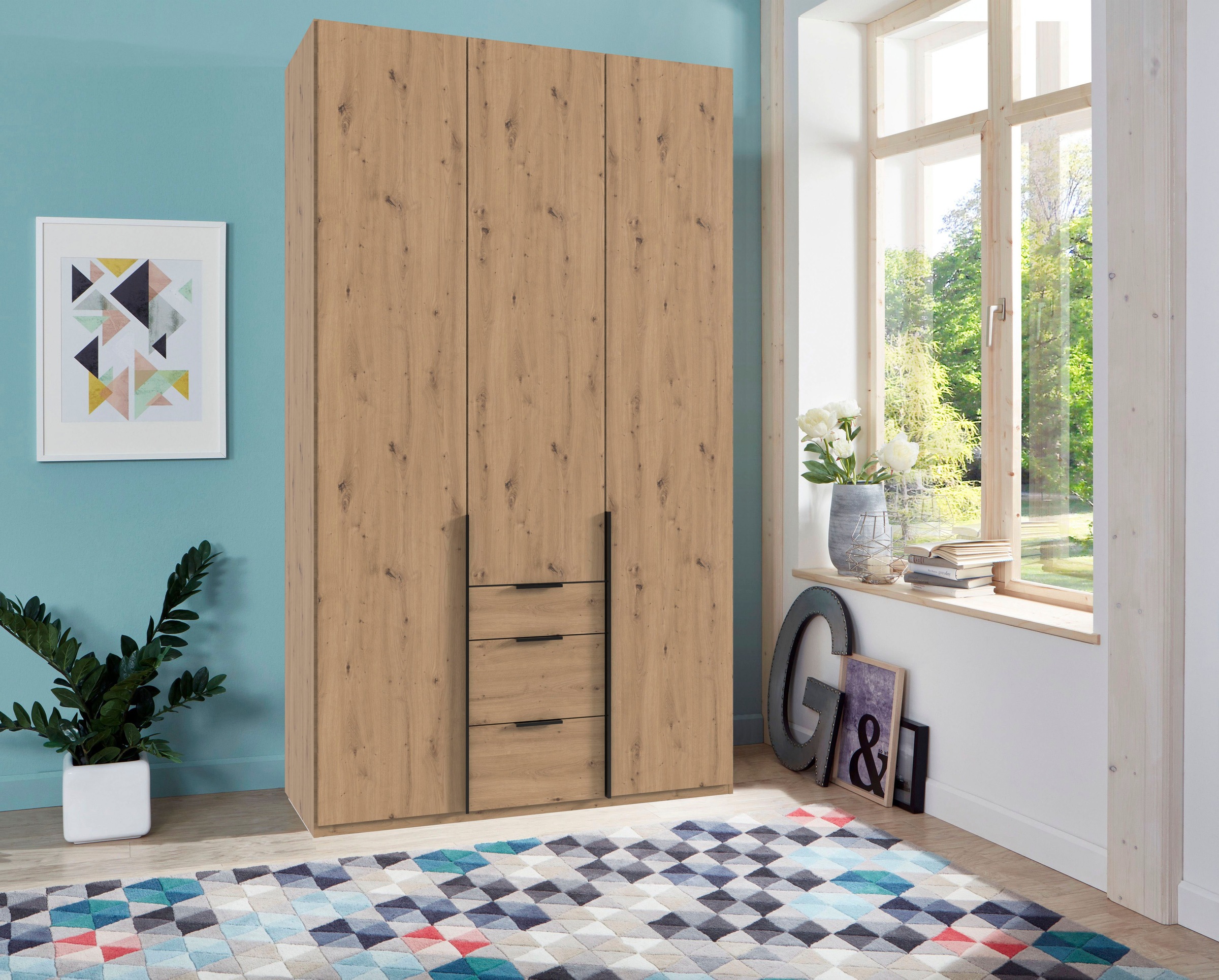Wimex Drehtürenschrank »Mugano, 135 oder 180cm breit, 208 oder 236cm hoch, günstig online kaufen