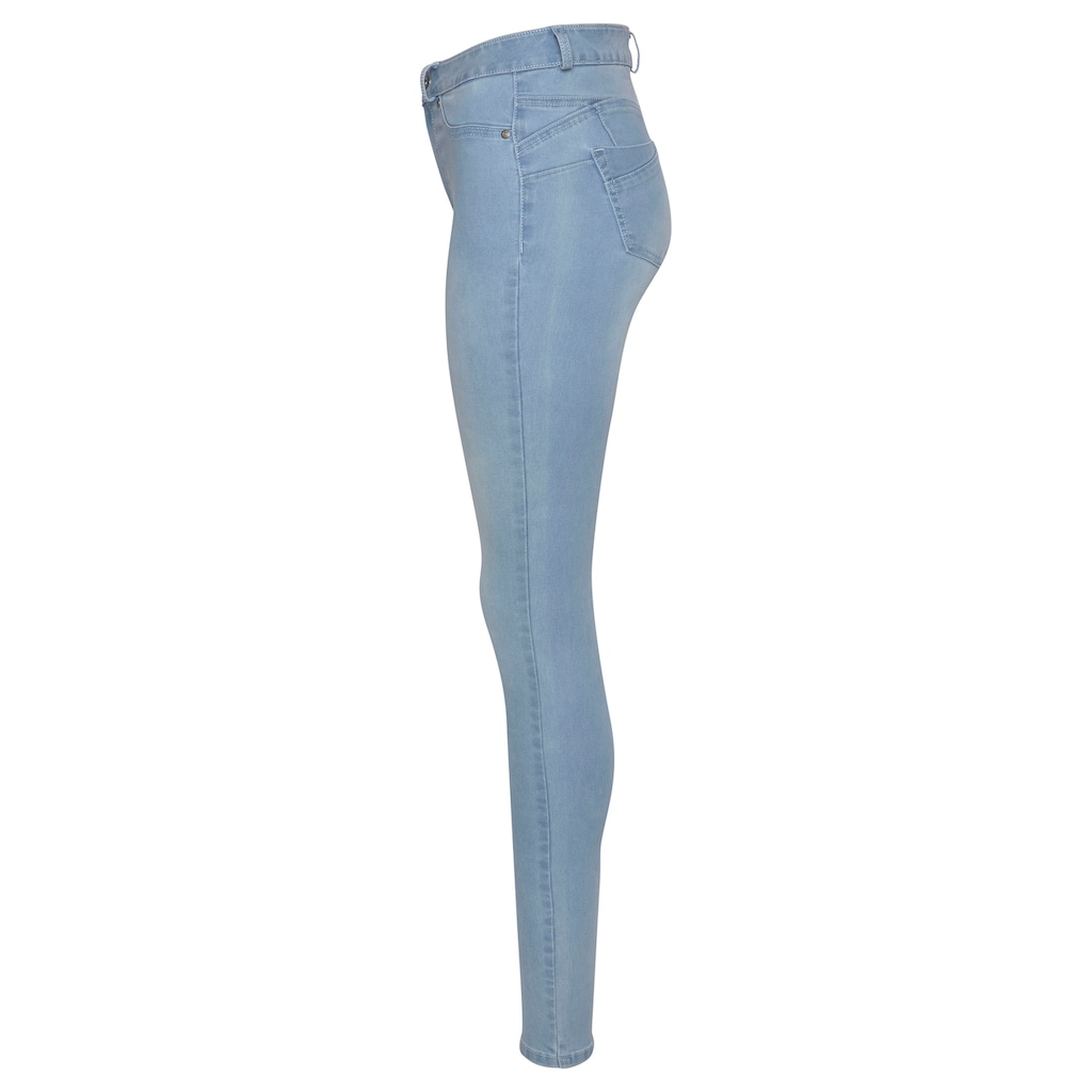 Arizona Skinny-fit-Jeans »Ultra Stretch«, High Waist mit Shapingnähten