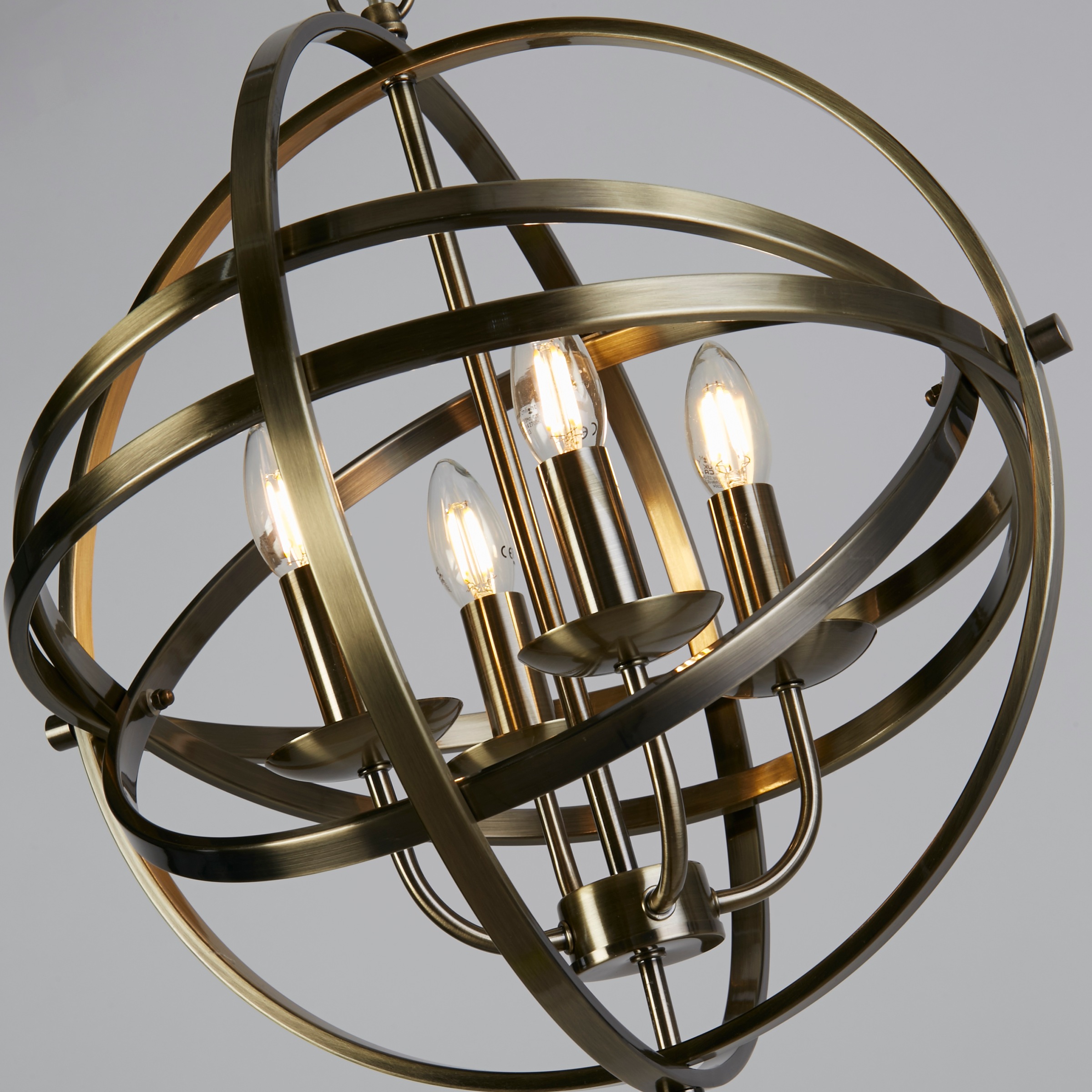 Searchlight Hängeleuchte »Hängeleuchte Orbit, 4-flammig« E14 1 Stk. Modernes Ambiente