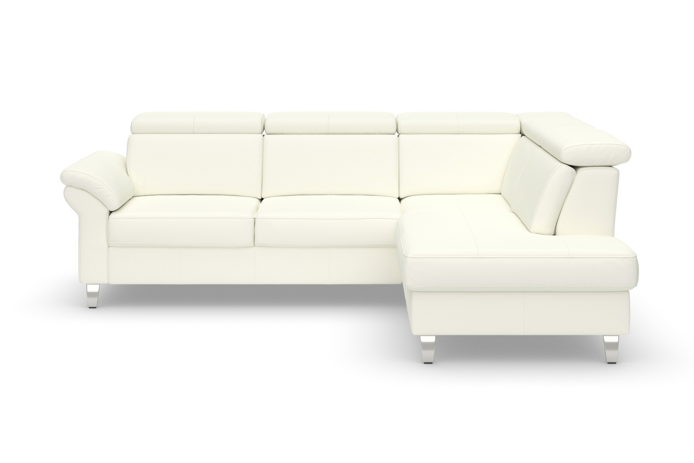 sit&more Ecksofa »Arngast L-Form« inklusive Kopfteilverstellung und Federke günstig online kaufen