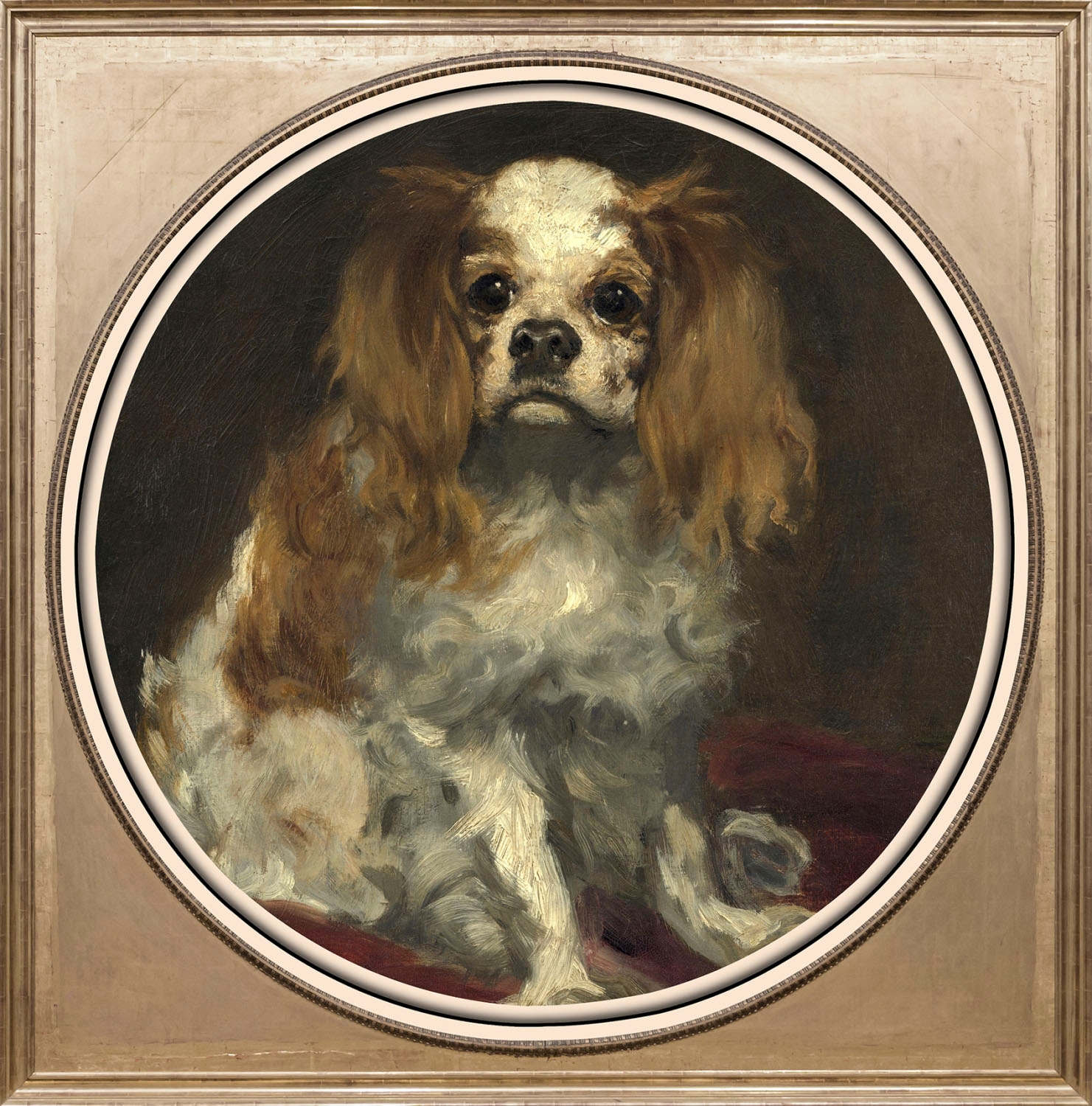 queence Acrylglasbild »Hund«, Haustiere-Gemälde-Kunst-Hund-Hunde-Hundebilde günstig online kaufen