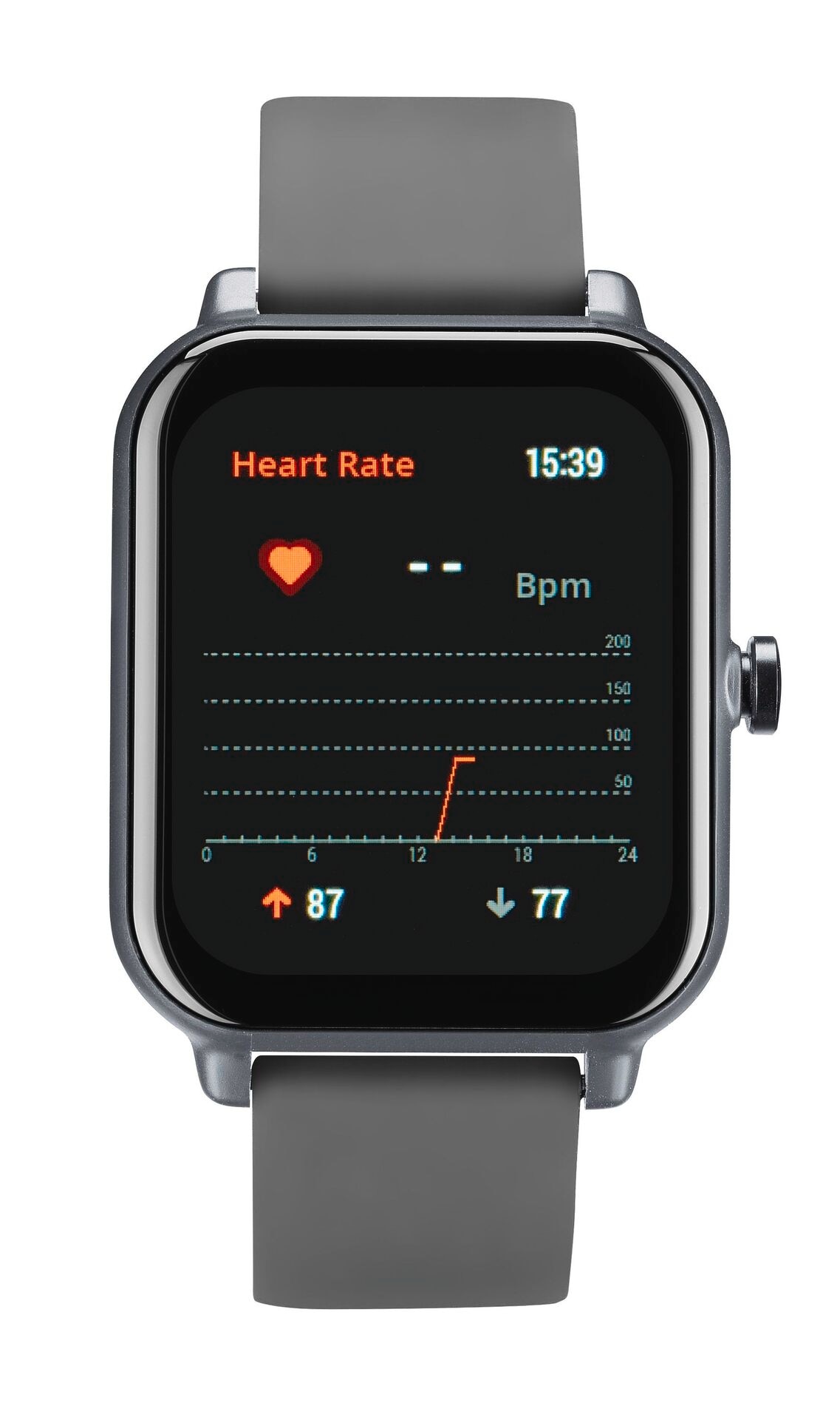 Cellularline Smartwatch »Bluetooth Smartwatch ION«, (4,65 cm / 1,83 Zoll), Proprietär, 0 GB,)