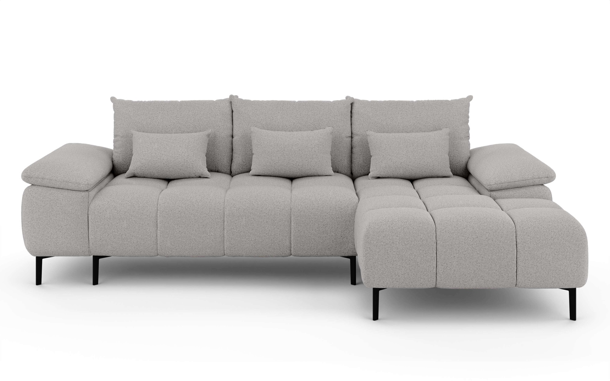 INOSIGN Ecksofa »DROMARA Schlafsofa mit Bettkasten, Maße: B/T/H 277/141/91 günstig online kaufen