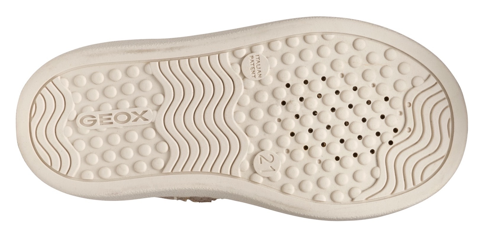 Geox Winterboots »B NASHIK GIRL A«, Klettstiefel, Babystiefel Winterstiefel mit süßem Patch