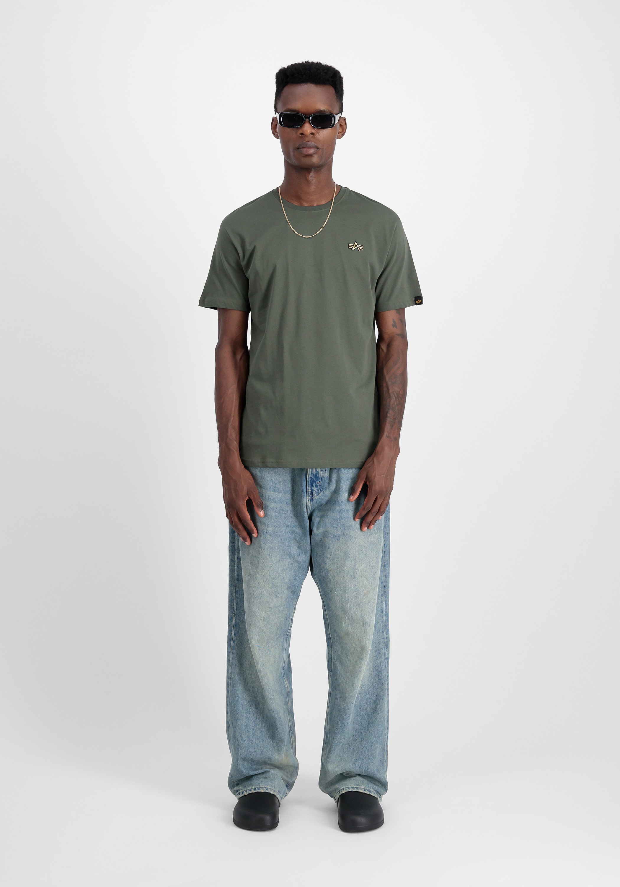 Alpha Industries T-Shirt »Alpha Industries Men - T-Shirts 3D Small Logo T«
