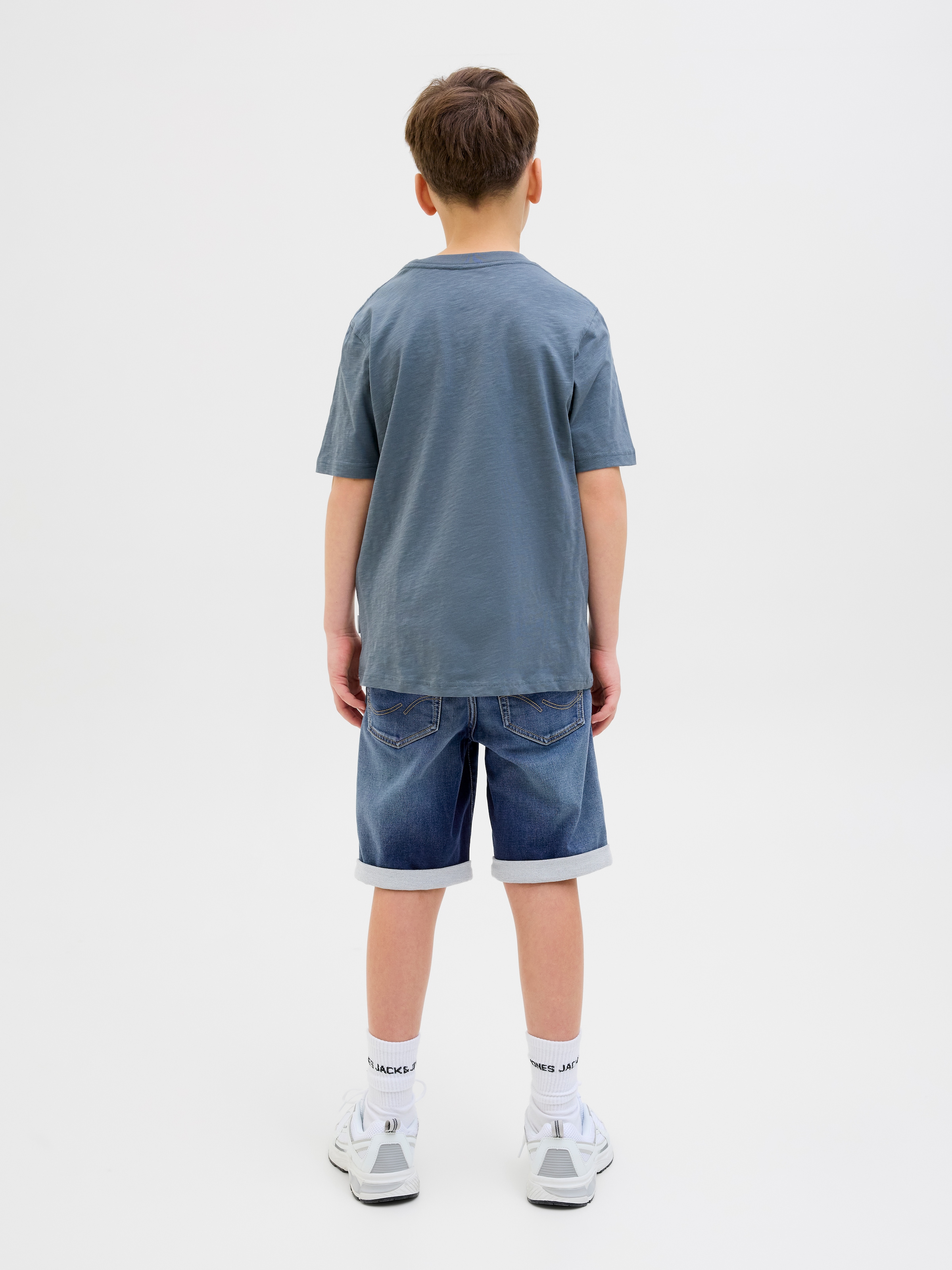 Jack & Jones Junior Shorts »JJIRICK elastisch und pflegeleicht für Alltag«  unifarben, modisch, regular fit, Web,