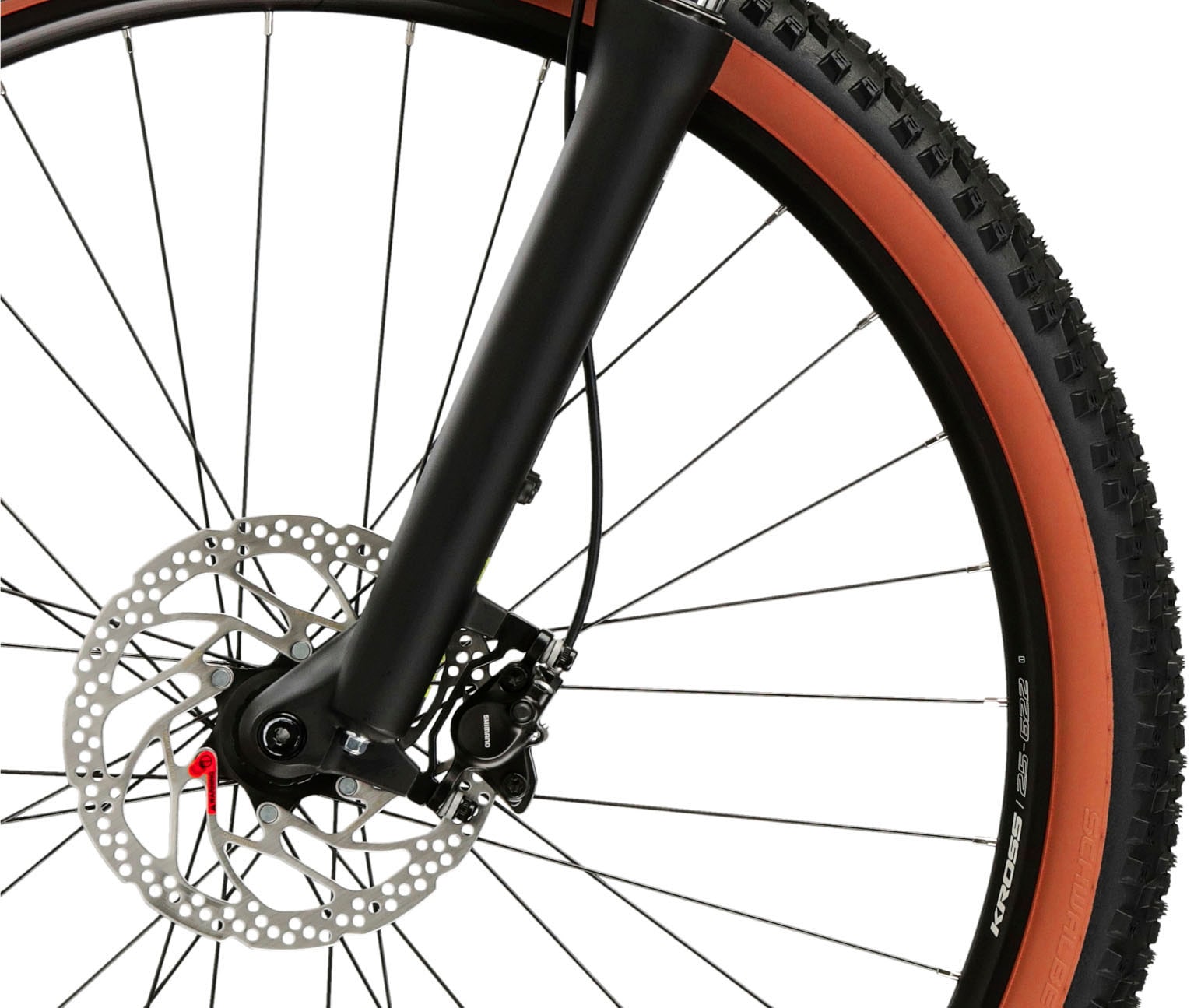 Kross »Influx Hybrid 2.0 16,7Ah / 600 Wh 29 Zoll rot 9 Gänge 2026« 9 Gang Shimano CUES U4000 Schaltwerk Kettenschaltung Mittelmotor 250 W BOSCH PERFORMANCE LINE PX Mittelmotor