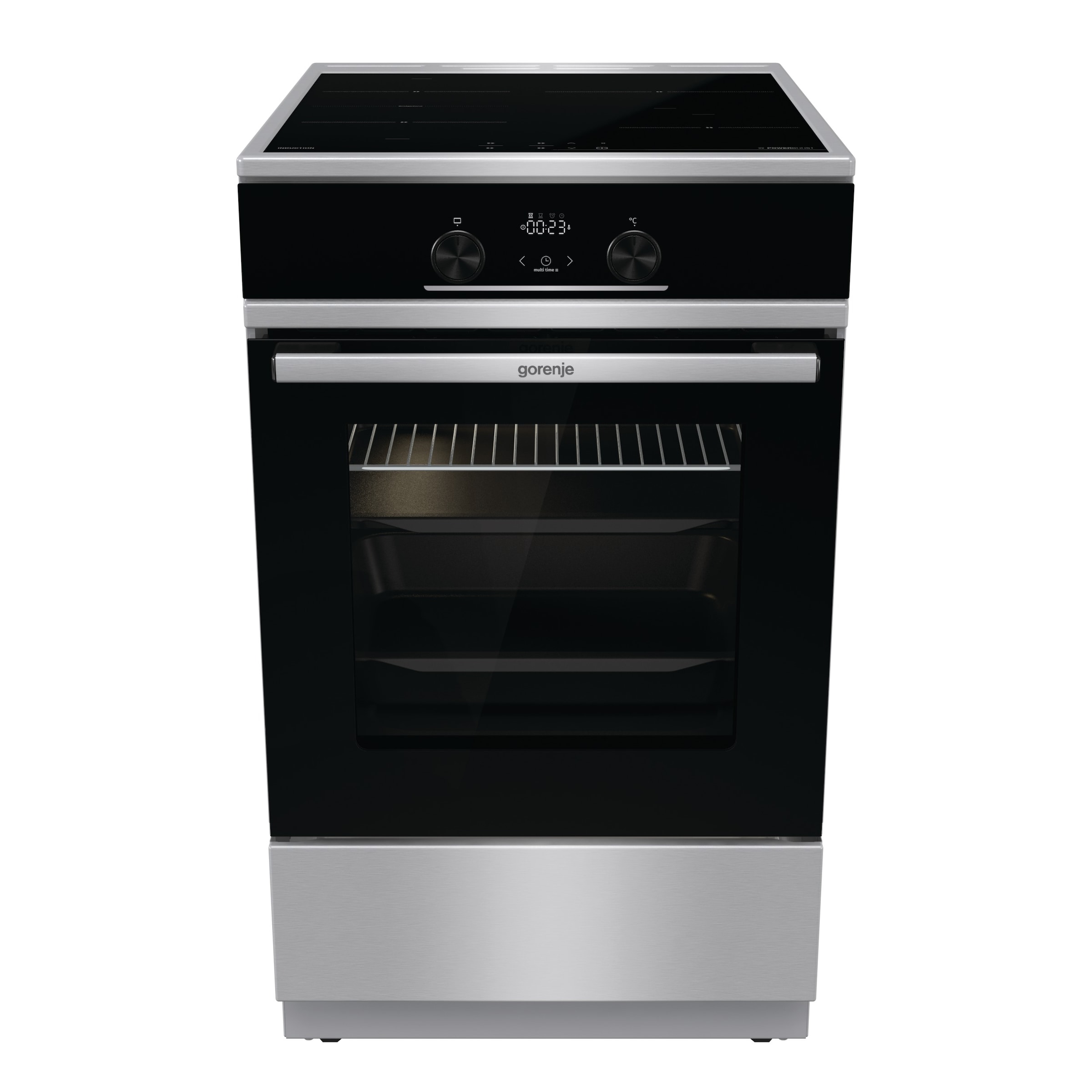 GORENJE Induktions-Standherd "GEIT5C60WPG" silber