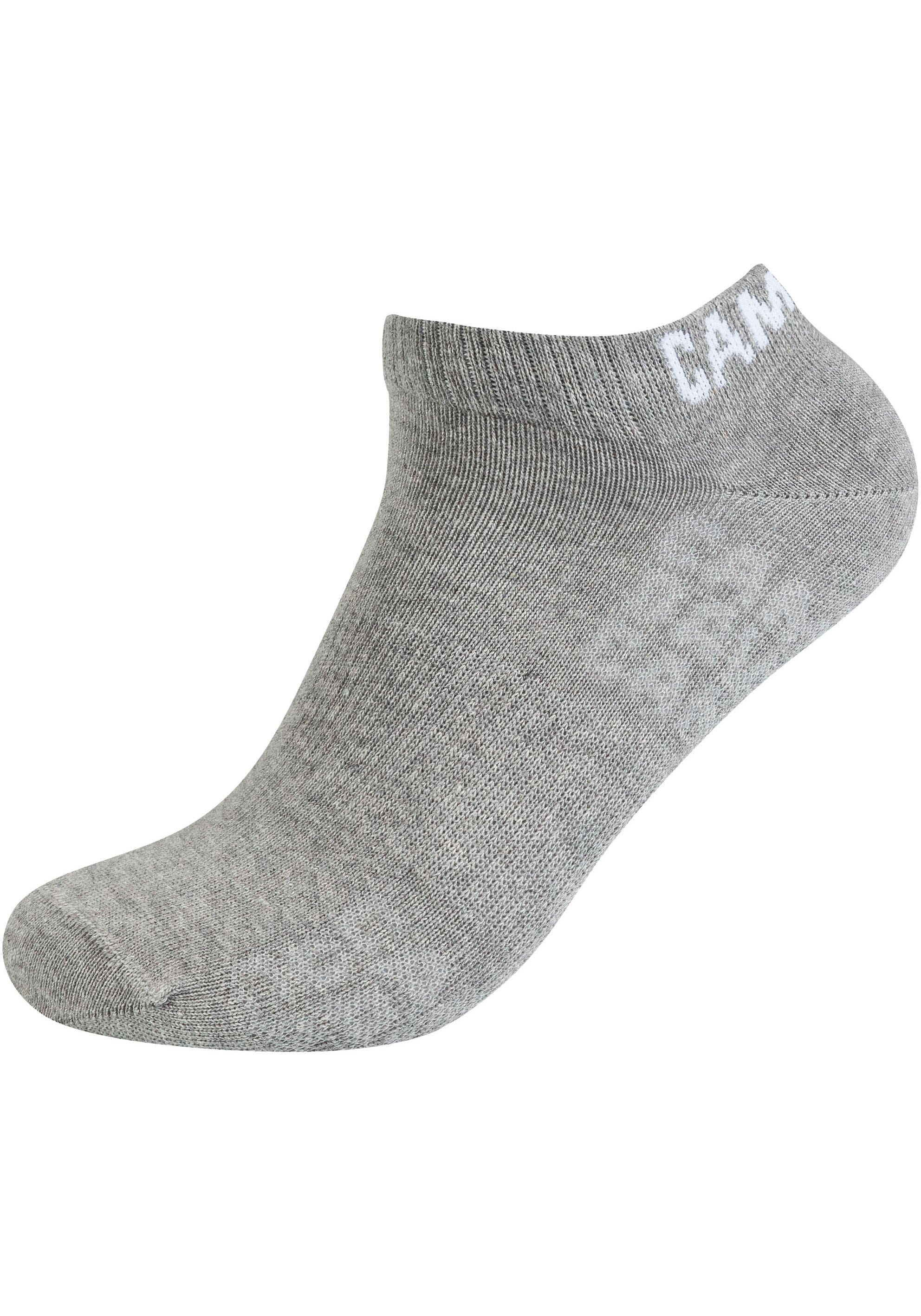 CAMP DAVID Kurzsocken »mesh ventilation«, (6 Paar), mit dezentem Markenlogo