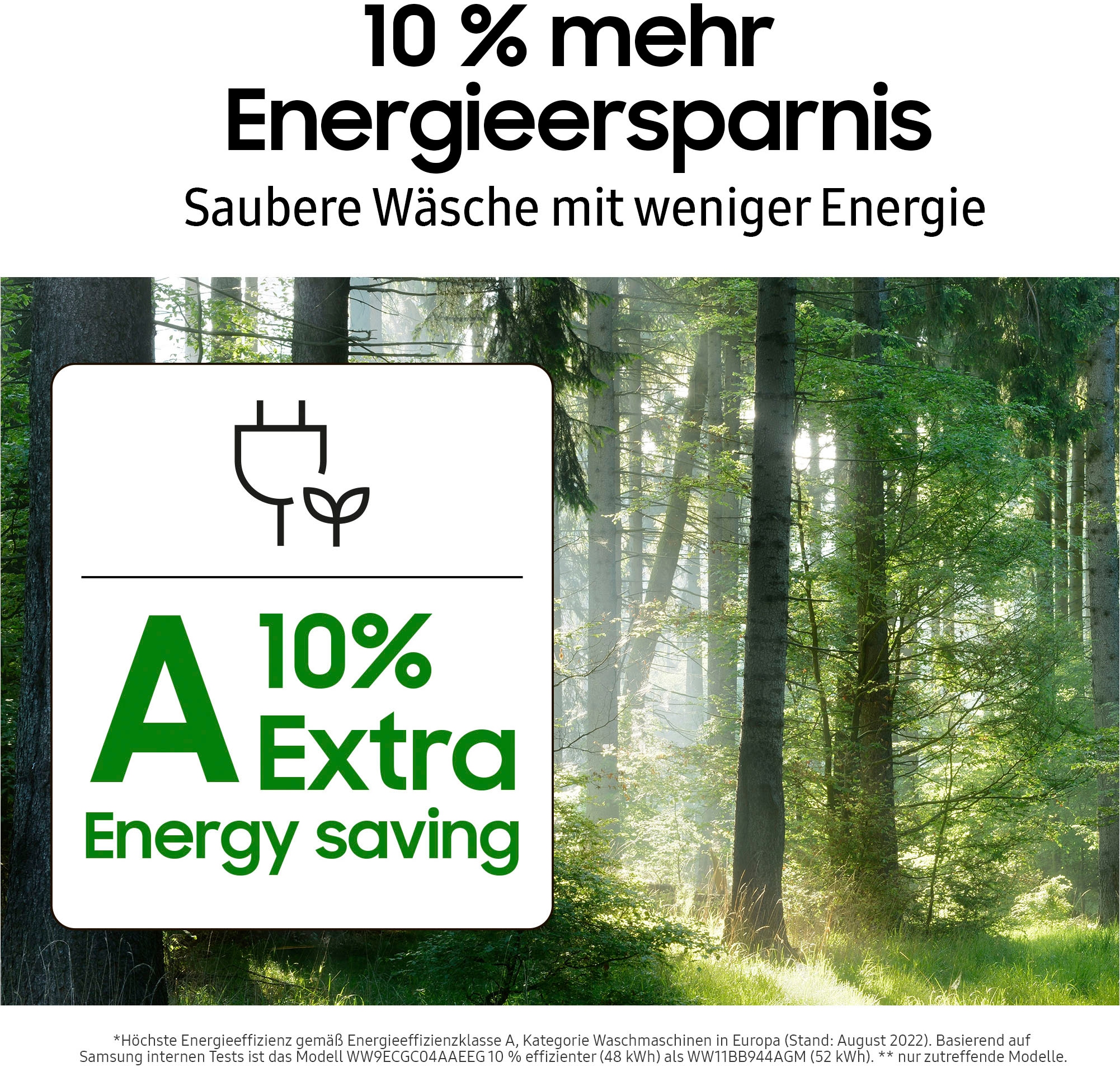 Samsung Waschmaschine WW5000C »WW9ECGC04AAE2019«, 9 kg, 1400 U/min