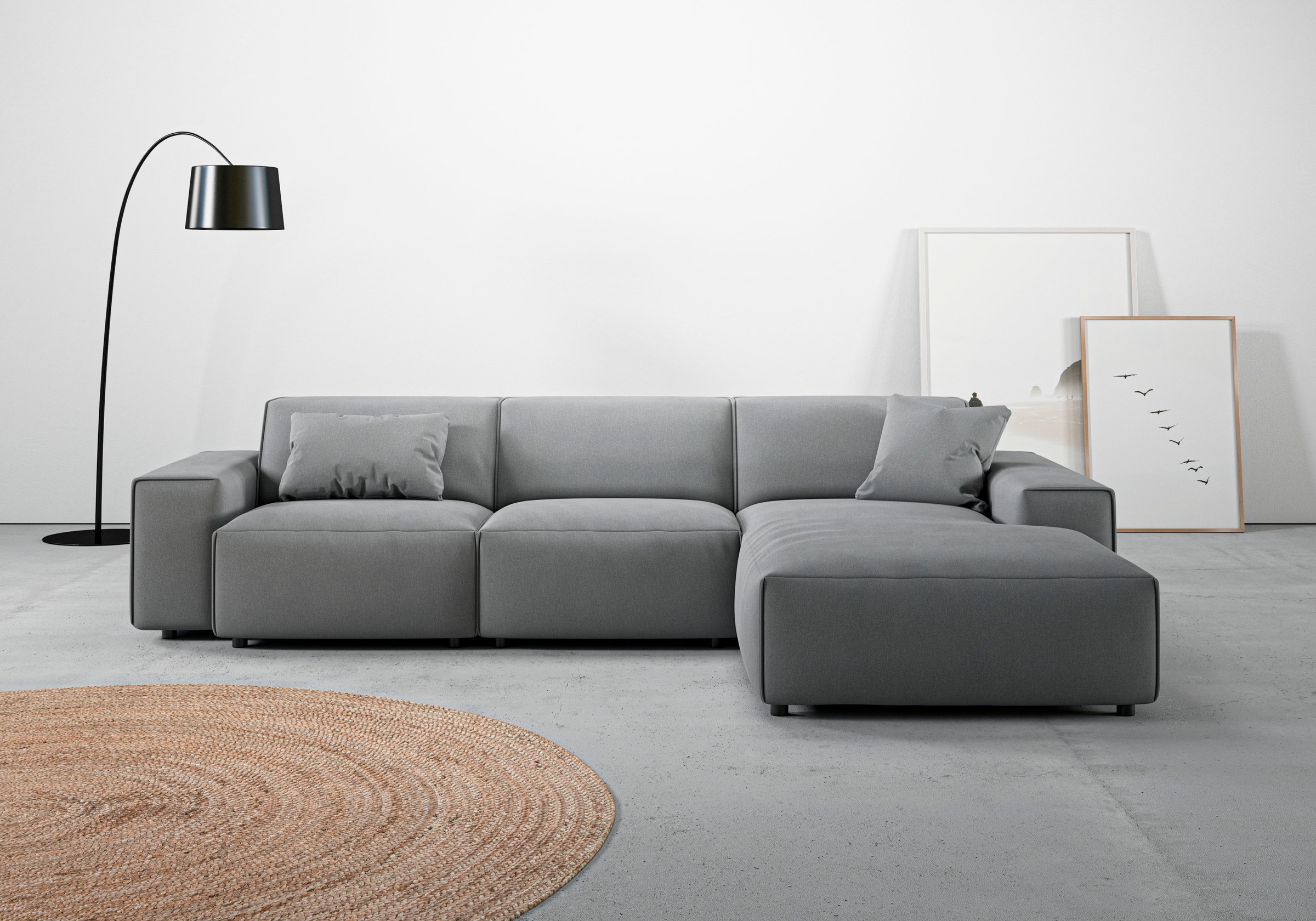 andas Ecksofa »Glimminge auch in Breitcord, Feincord, Bouclé + Easy care-Be günstig online kaufen