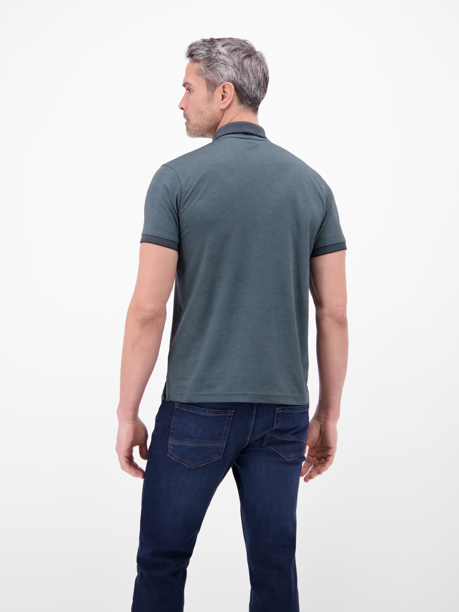 LERROS Poloshirt mit Logo Stickereicla