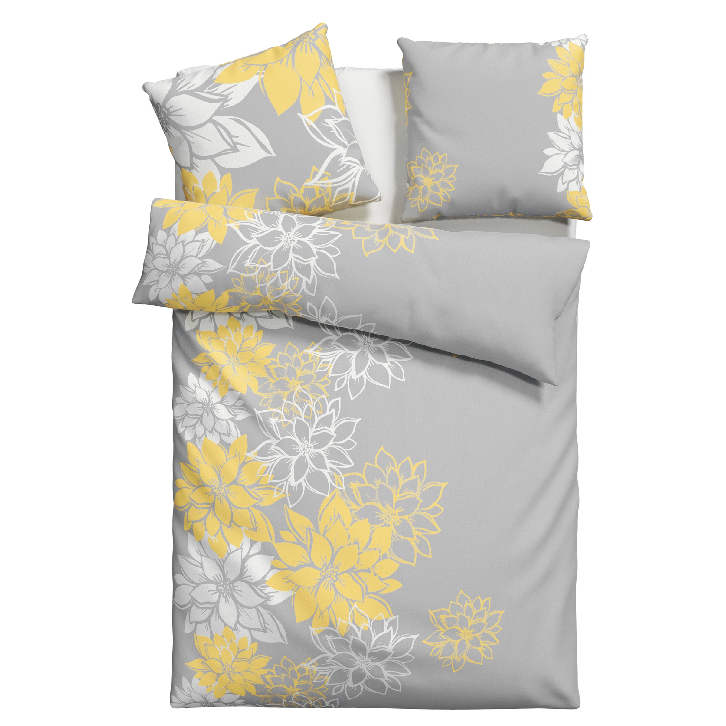 Home affaire Bettwäsche »Susan in Gr. 135x200 oder 155x220 cm« 2 Stk. tlg. günstig online kaufen