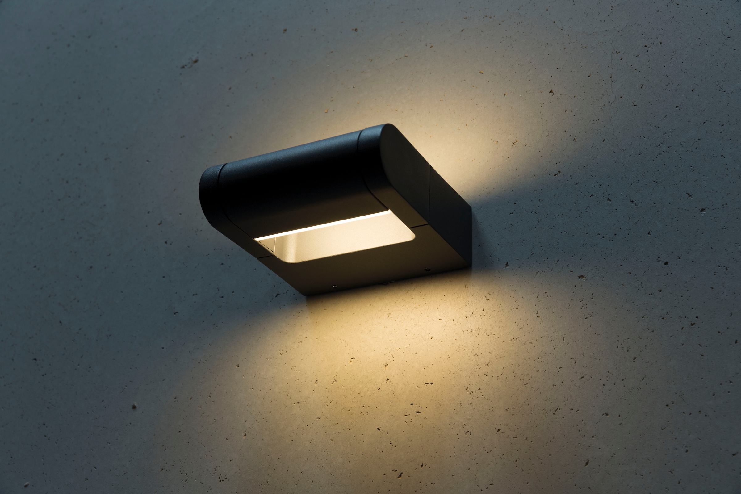 1 Leuchteinheit »Estilo«, Wandlampe, Außen-Wandleuchte LED bestellen auf Rechnung HEITRONIC schwenkbar flammig-flammig, Außenleuchte,