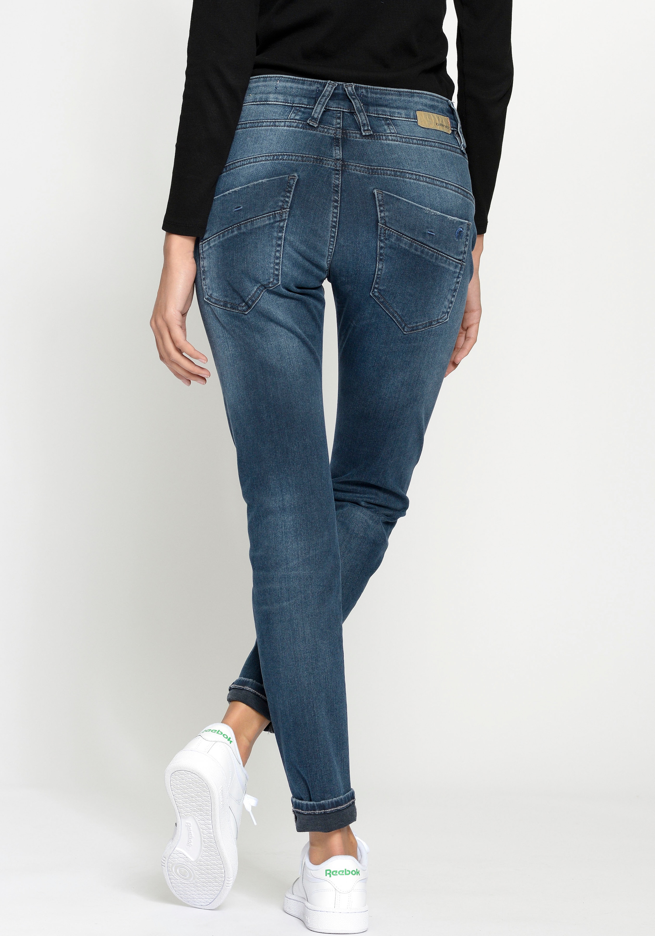 GANG 5-Pocket-Jeans »Gerda«, mit halb offener Knopfleiste günstig kaufen