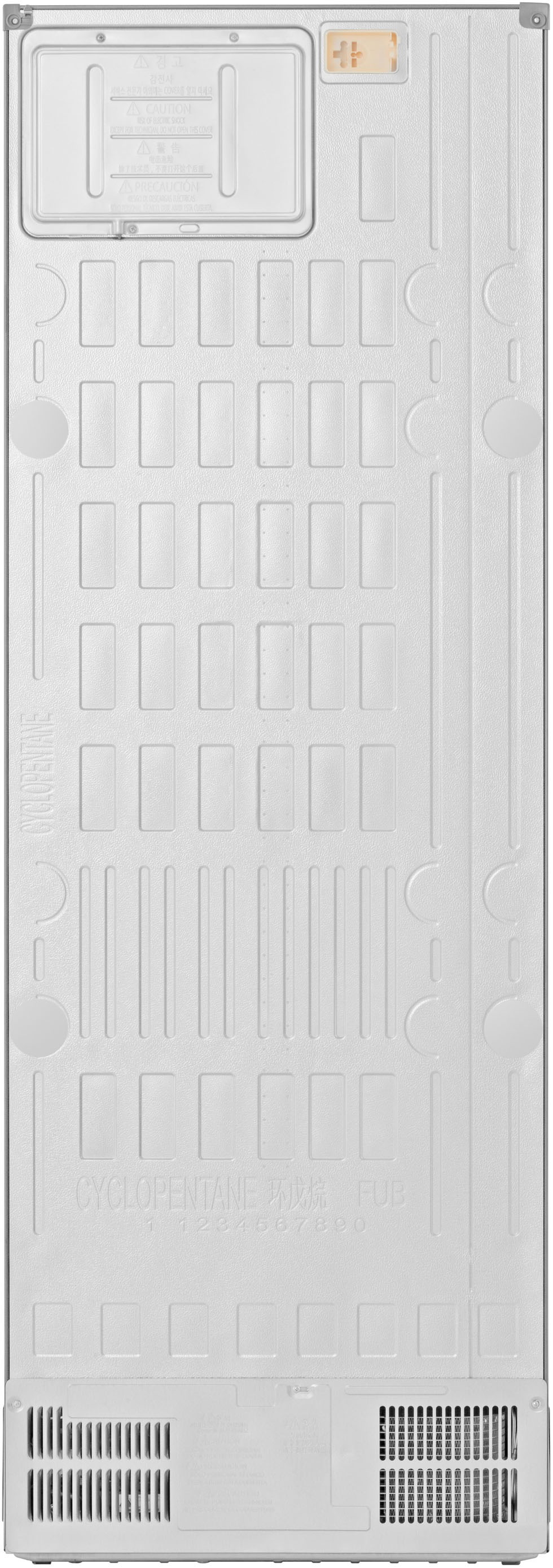 LG Kühl-/Gefrierkombination Serie 7 »GBBW726AMB« 203 cm hoch 69,7 cm breit Vollintegrierbarer Kühlschrank dank frontaler Luftzufuhr und Abluft