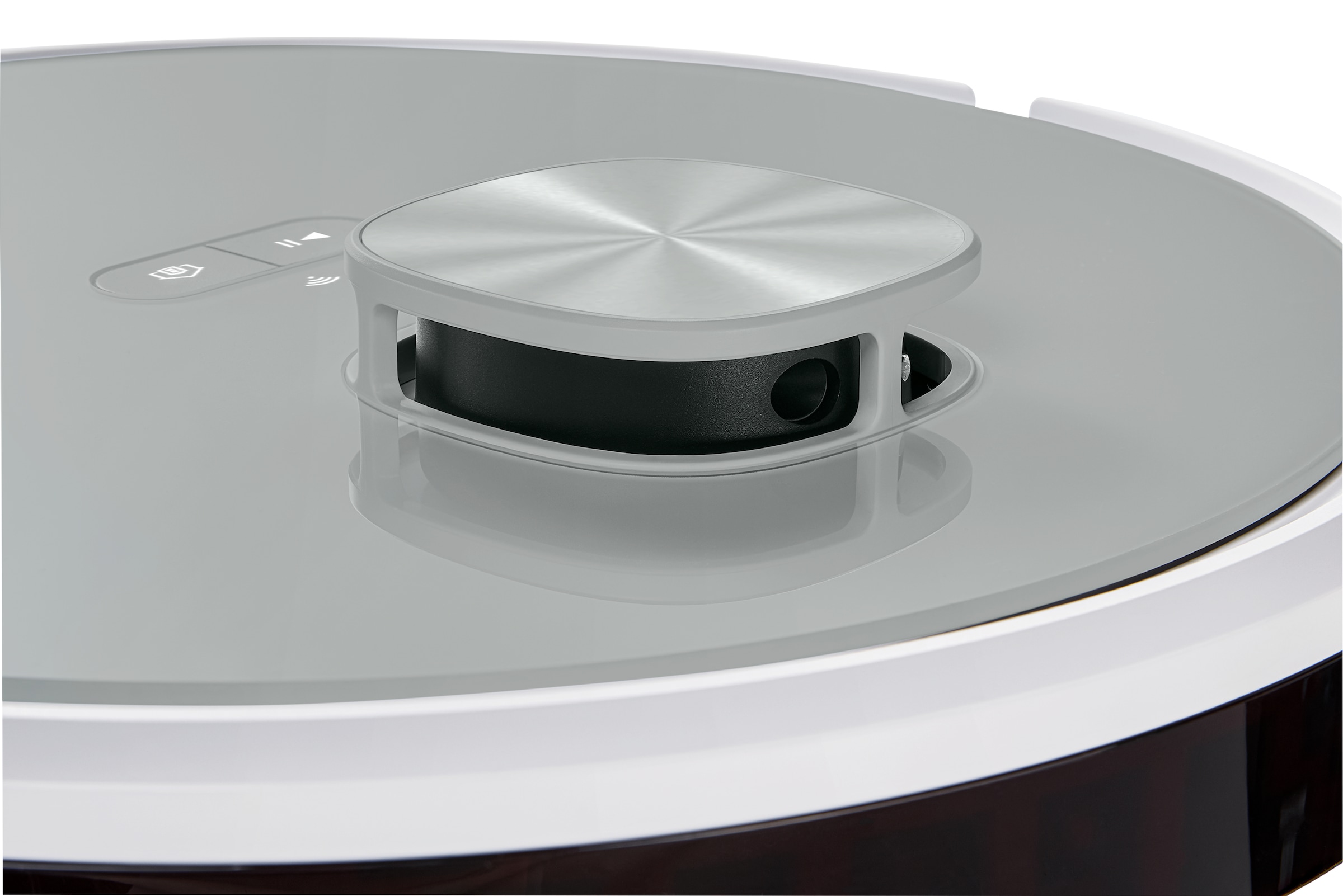 Medion® Nass-Trocken-Saugroboter »X21 SW+ (MD 11500), Absaugstation, Lasernavigation, 3 kPa Saugleistung«, App- und Sprachsteuerung, raumspezifische Reinigung, Verbotszonen