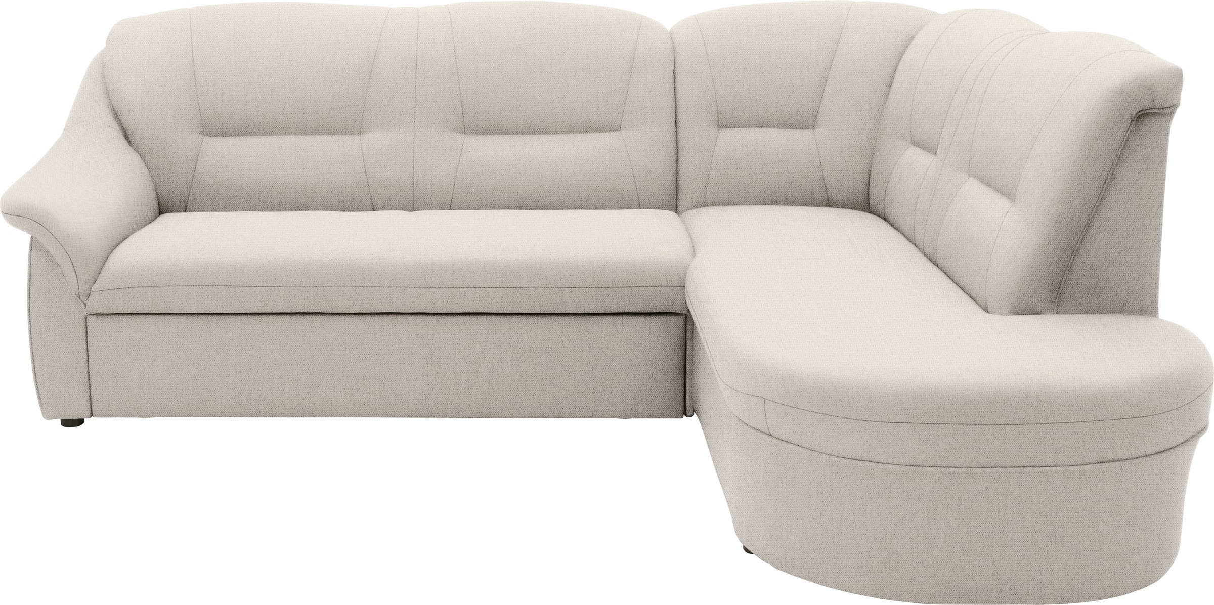 DOMO collection Ecksofa »Faenza für kleine Räume, Stellmaße 232,176cm, komf günstig online kaufen