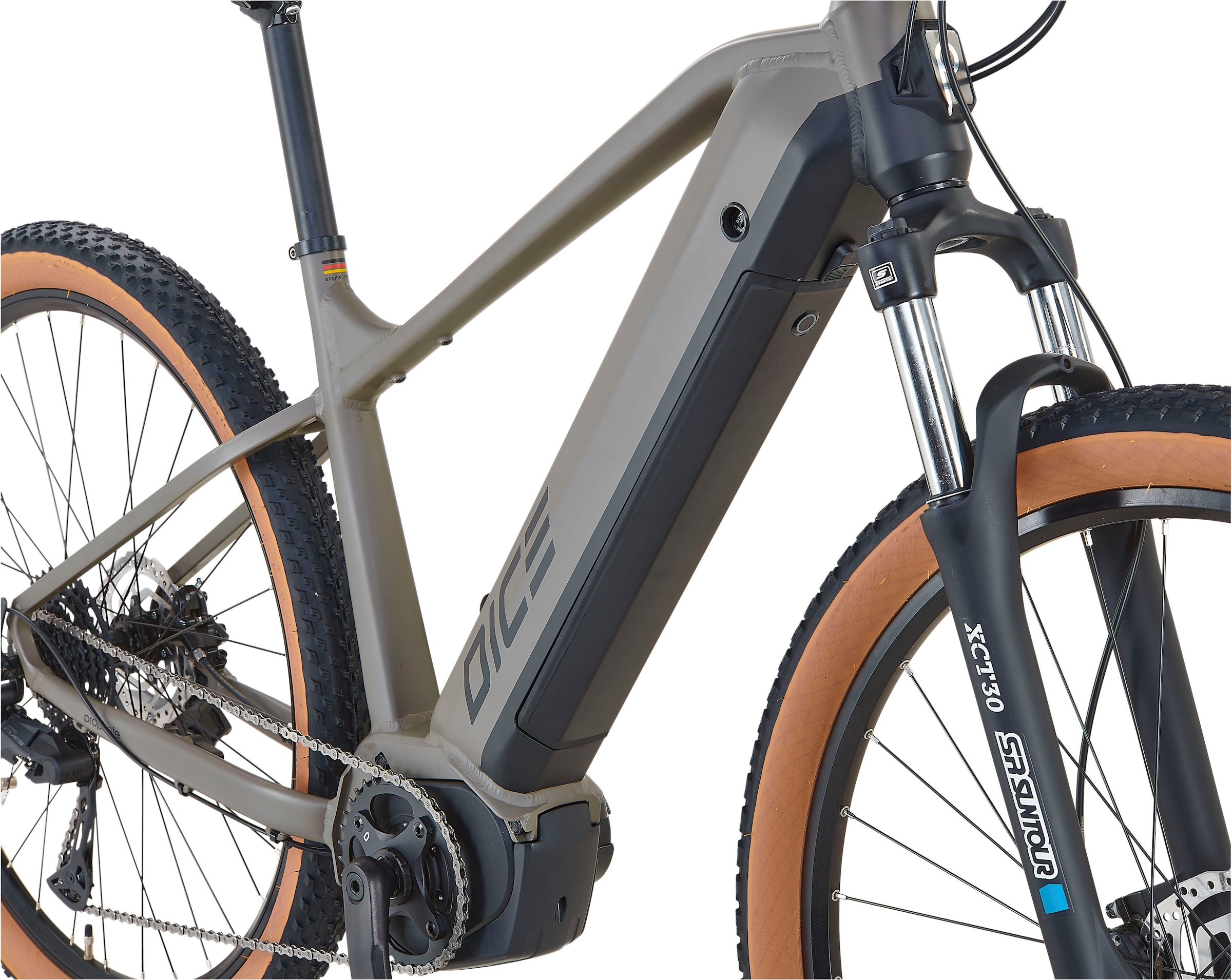Prophete E-Bike »Dice 3.0«, 10 Gang, Shimano, Cues, Mittelmotor 250 W
