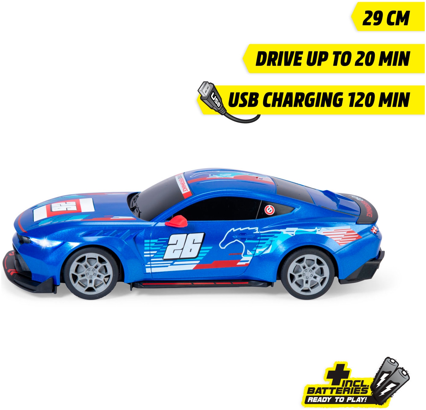 Dickie Toys RC-Auto »Ford Mustang Customized« mit Licht