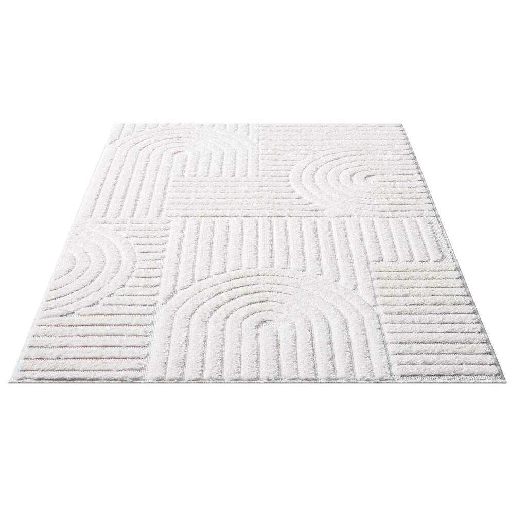 Carpet City Hochflor-Teppich »FOCUS765« rechteckig 20 Höhe Boho-Teppich, Ho günstig online kaufen