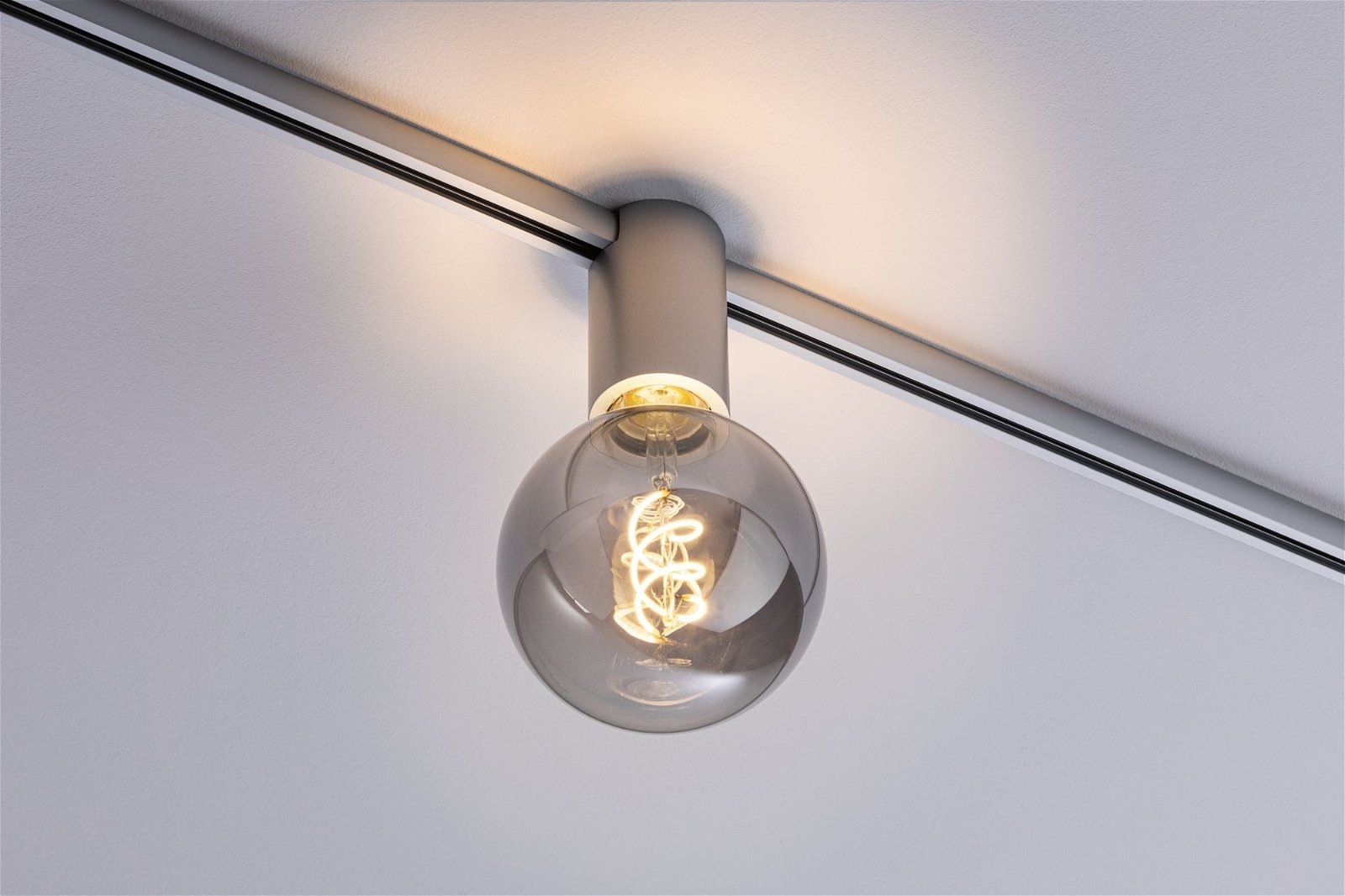 Paulmann Schienensystem-Leuchten »URail Schienenspot Socket Einzelspot E27 max. 20W 230V«, dimmbar
