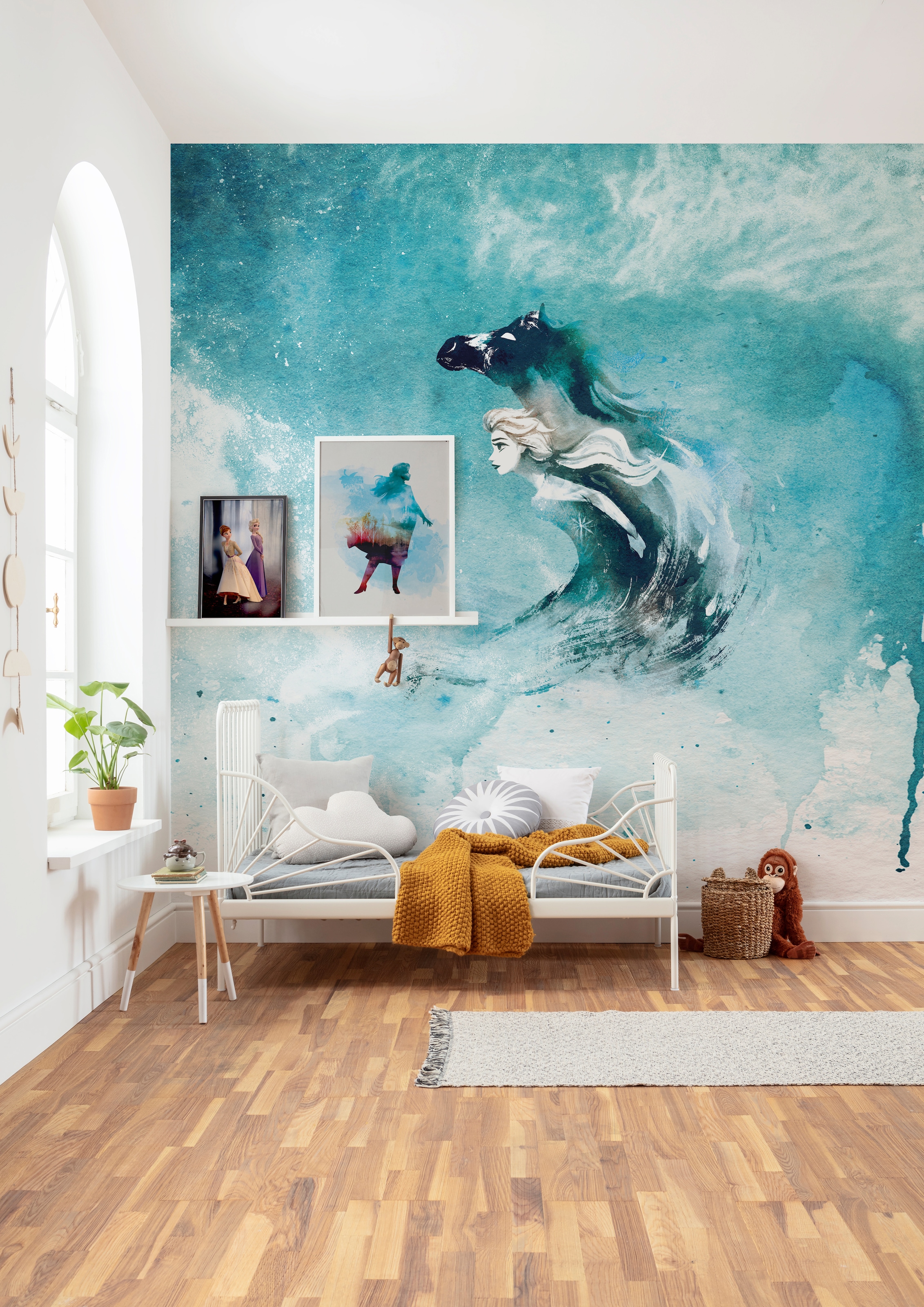 Komar Bild »Frozen Wood Walk«, Disney, (1 St.), Wandbild zur Dekoration im Kinderzimmer - ohne Rahmen