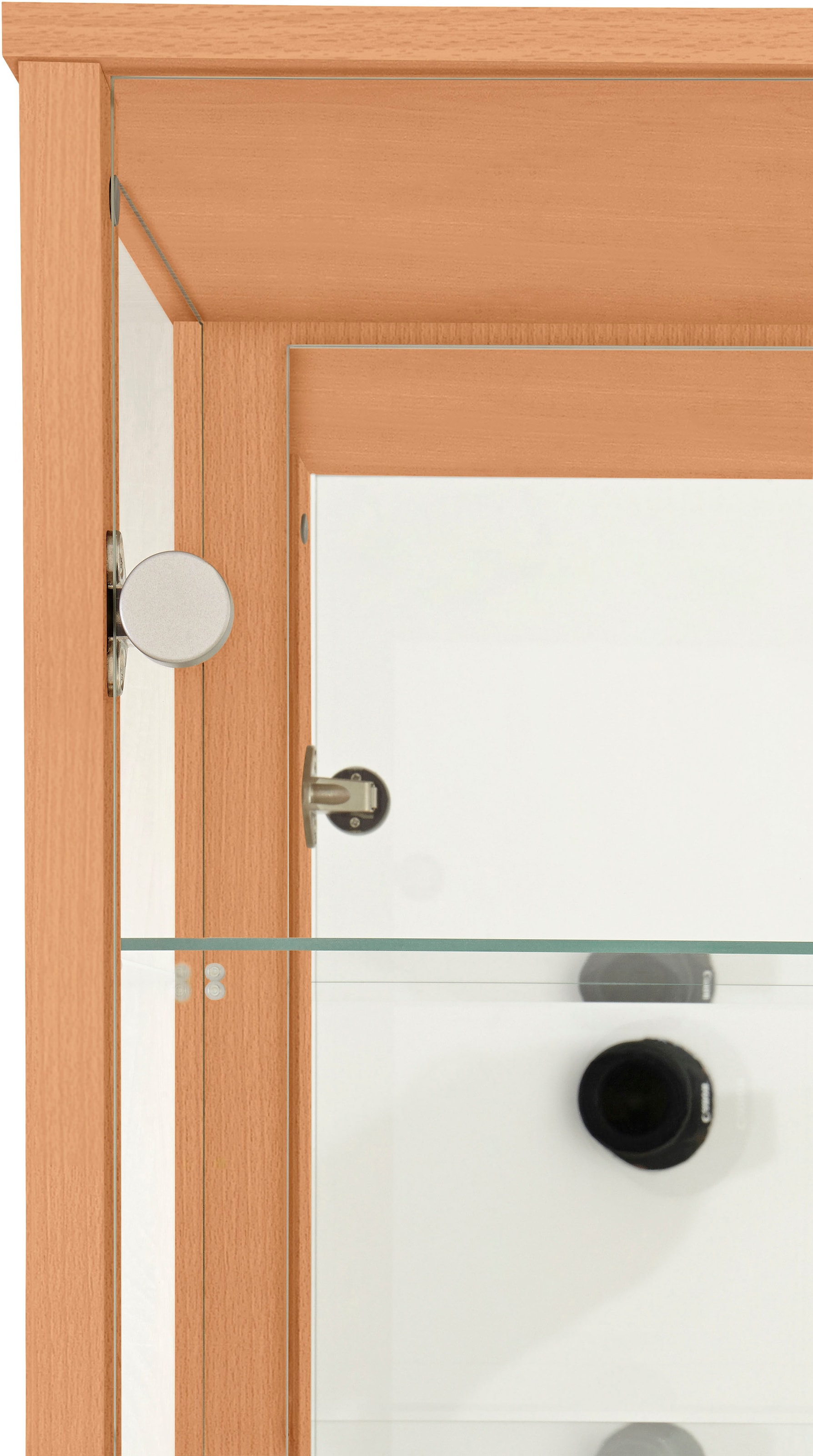 fif möbel Vitrine »OPTIMA« Standvitrine/Glasvitrine 2x Glastür,perfekt für Sammler,Sammlervitrine